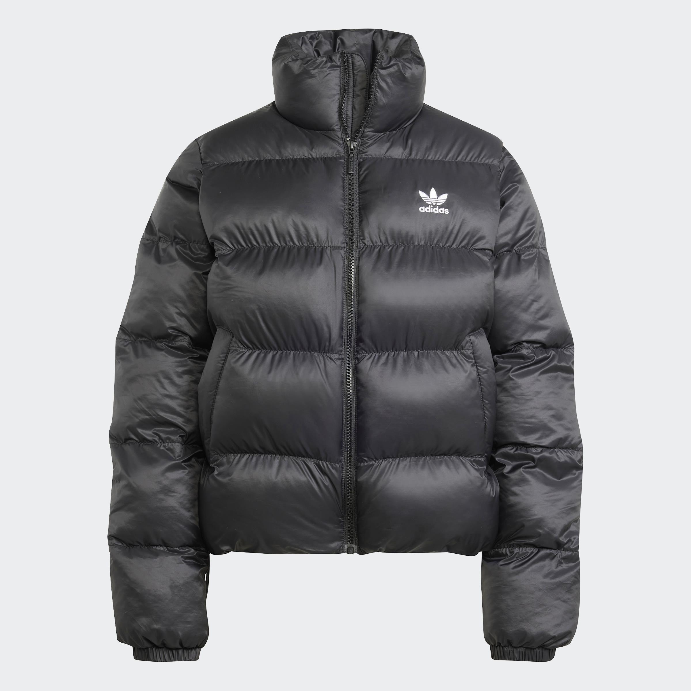 Adicolor Short Puffer Jacket, Black