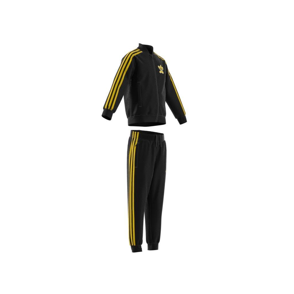 Unisex adidas Originals x Smiley World SST Track Suit, Black, A701_ONE, large image number 13