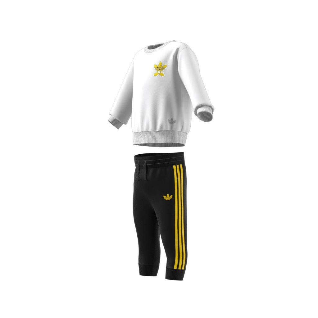 Unisex adidas Originals x Smiley World Crew Set, White, A701_ONE, large image number 12