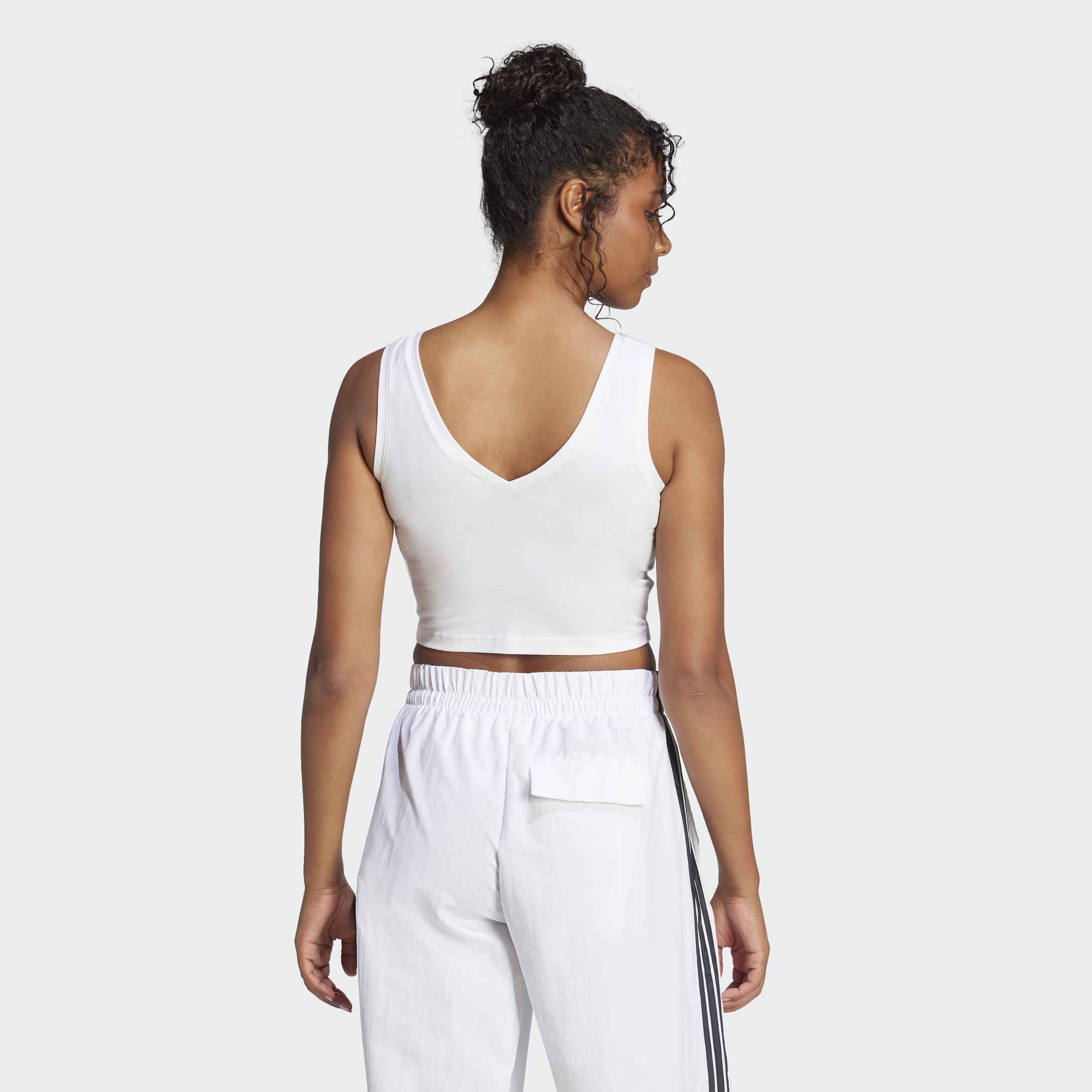 Essentials Small Logo Cotton Lifestyle Tank Top, White