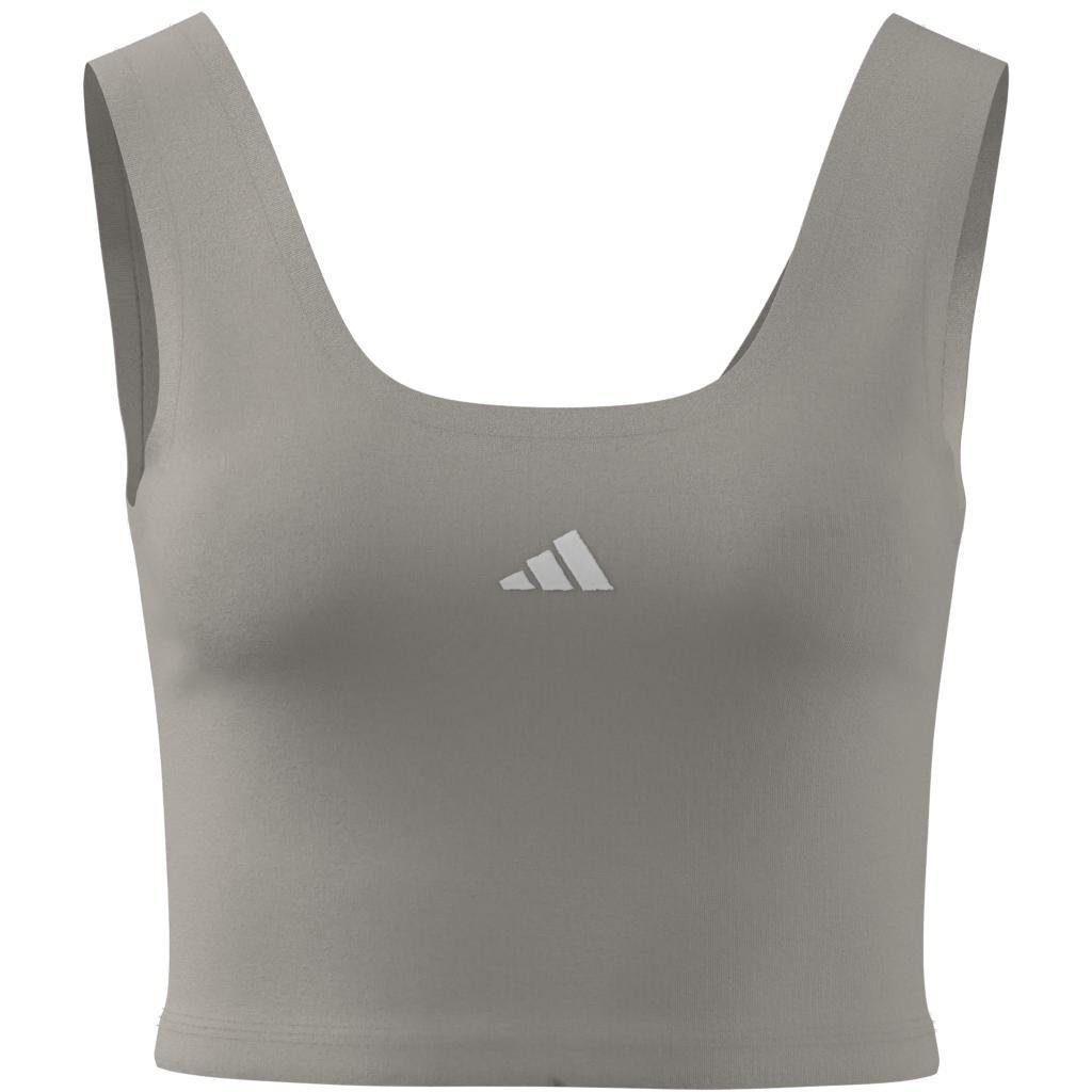 Essentials Small Logo Cotton Lifestyle Tank Top, Grey, A701_ONE, large image number 5