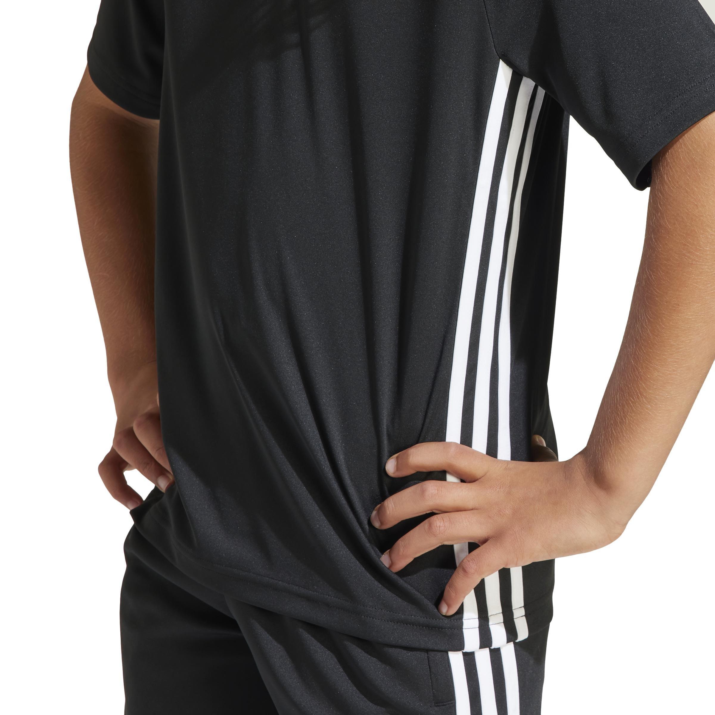Unisex Kids Tiro 25 Essentials Jersey, Black, , large image number 4