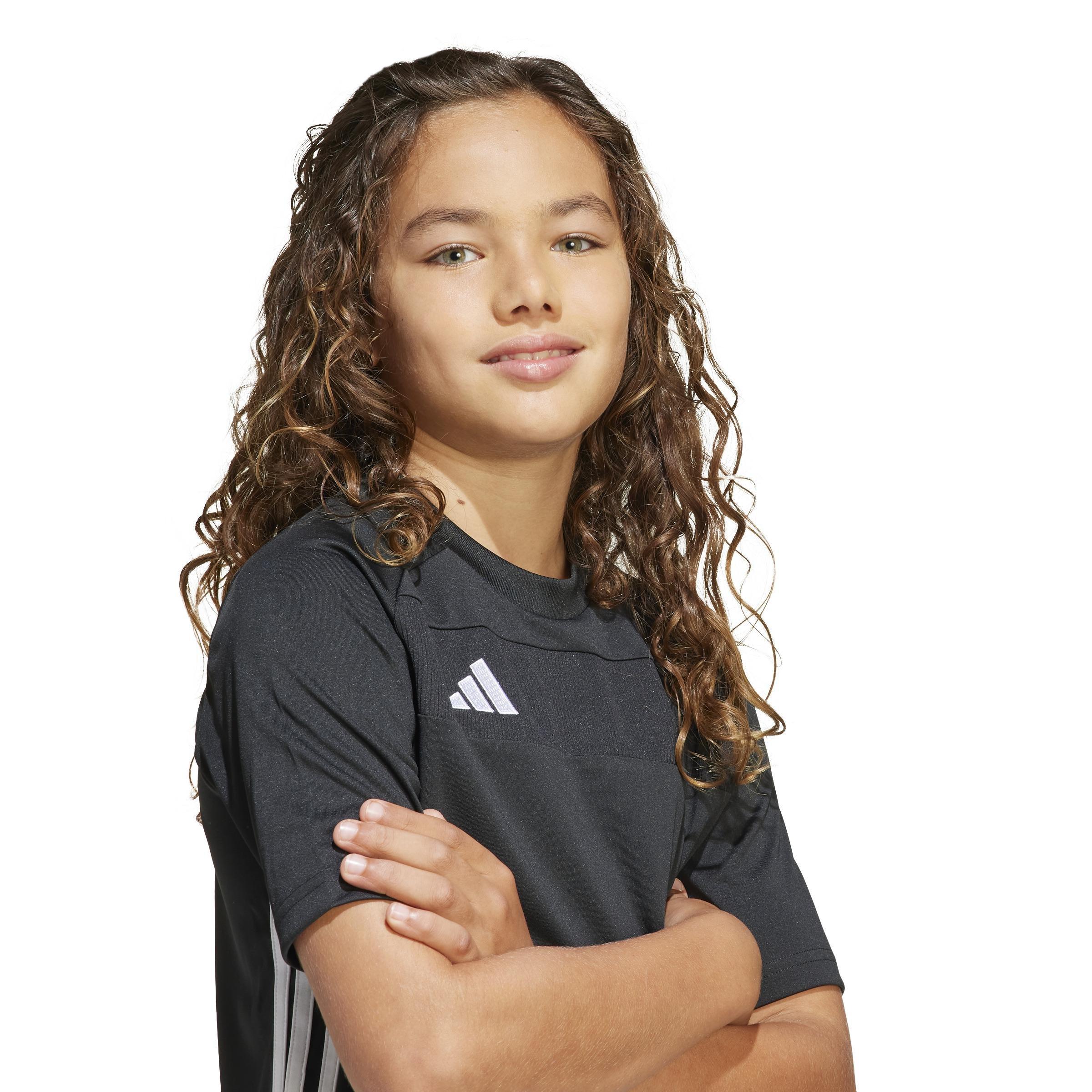 Unisex Kids Tiro 25 Essentials Jersey, Black, , large image number 5