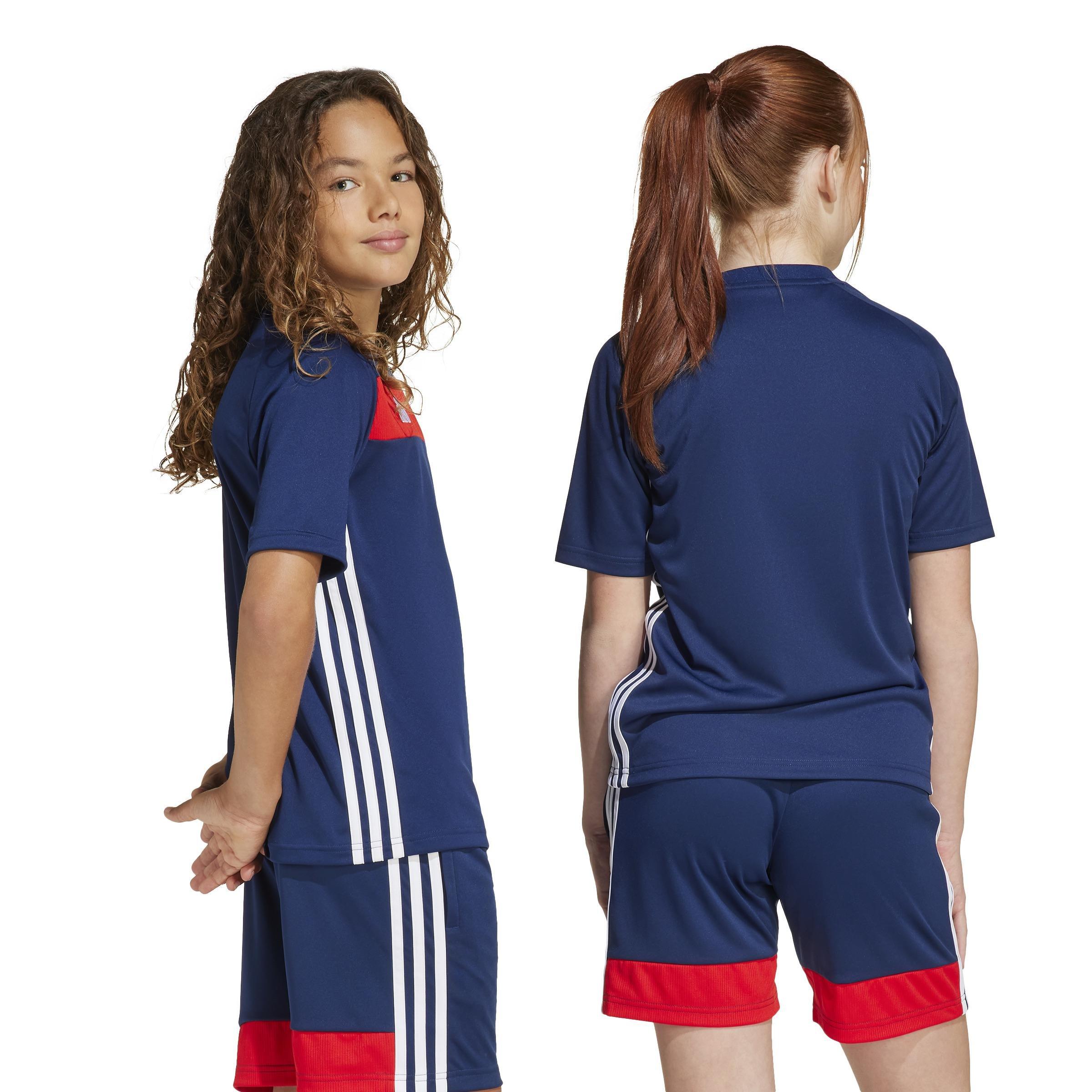 Unisex Tiro 25 Essentials Jersey Kids, Blue, A701_ONE, large image number 3