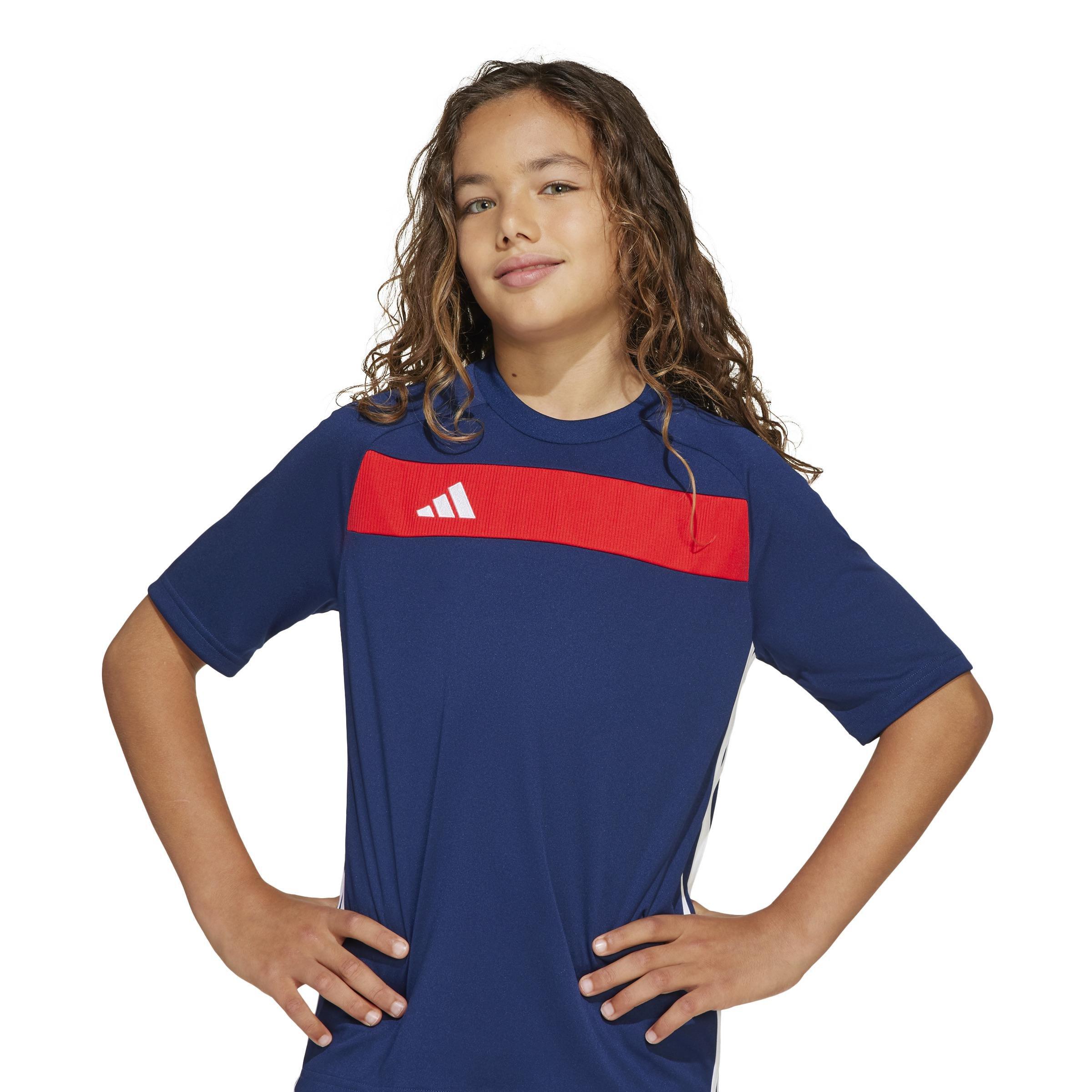 Unisex Kids Tiro 25 Essentials Jersey, Blue, , large image number 5