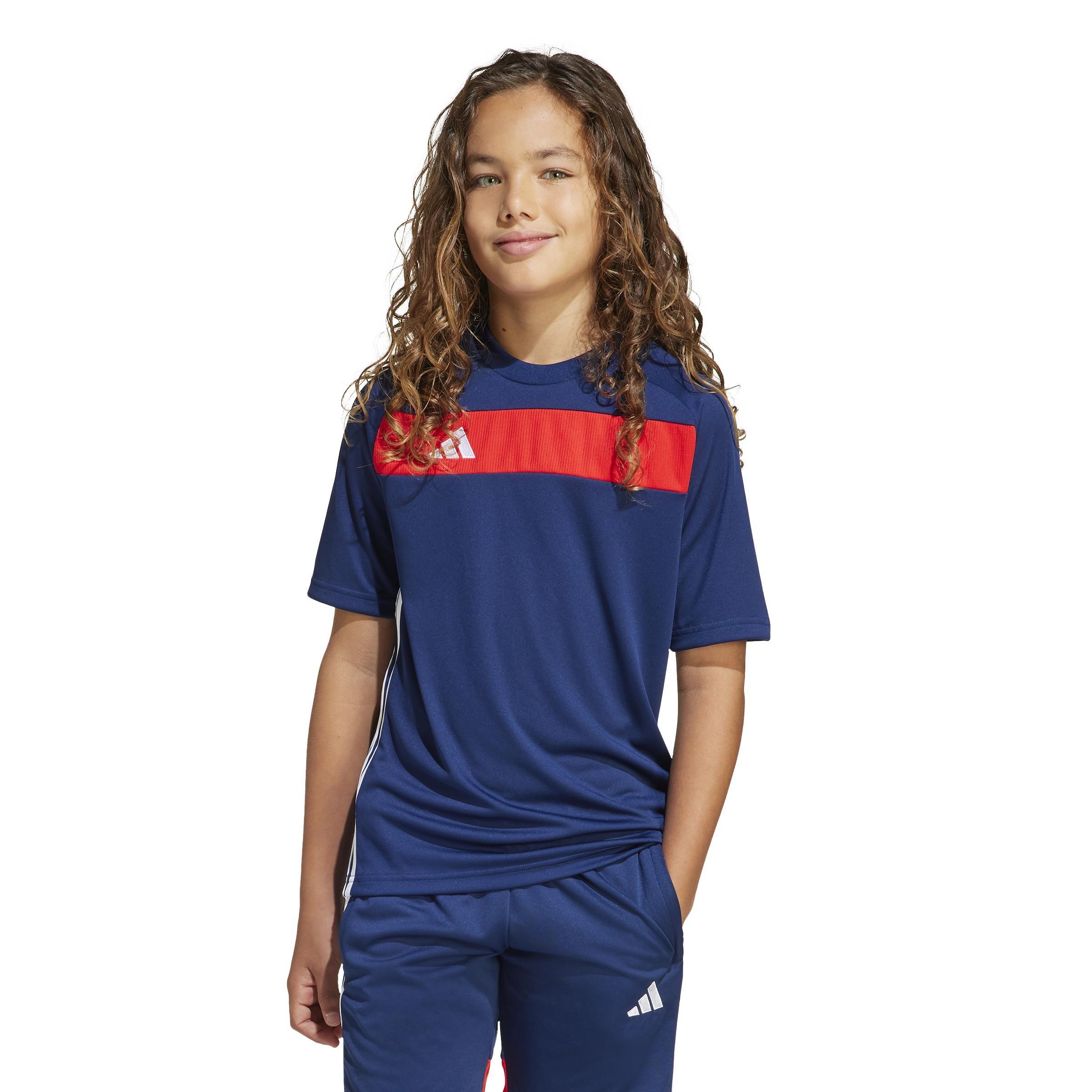 Unisex Tiro 25 Essentials Jersey Kids, Blue, A701_ONE, large image number 7