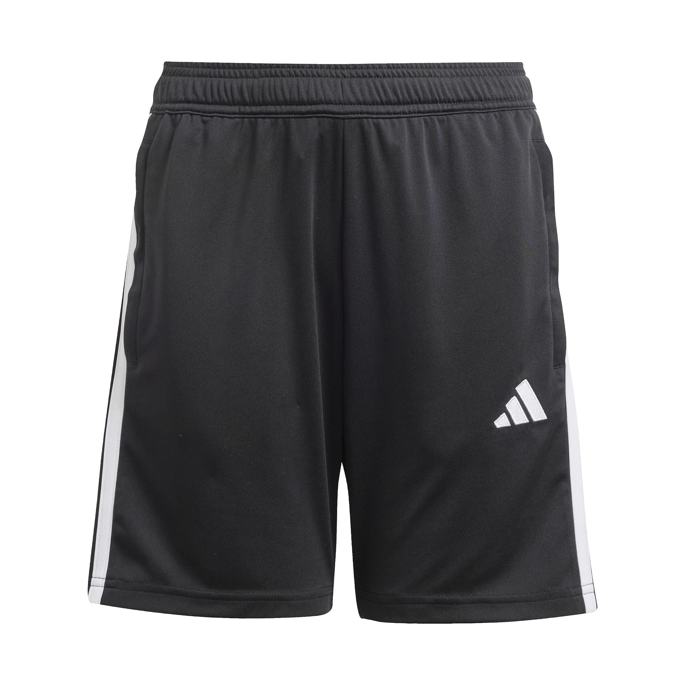 Unisex Kids Tiro 25 Essentials Shorts, Black, , large image number 0