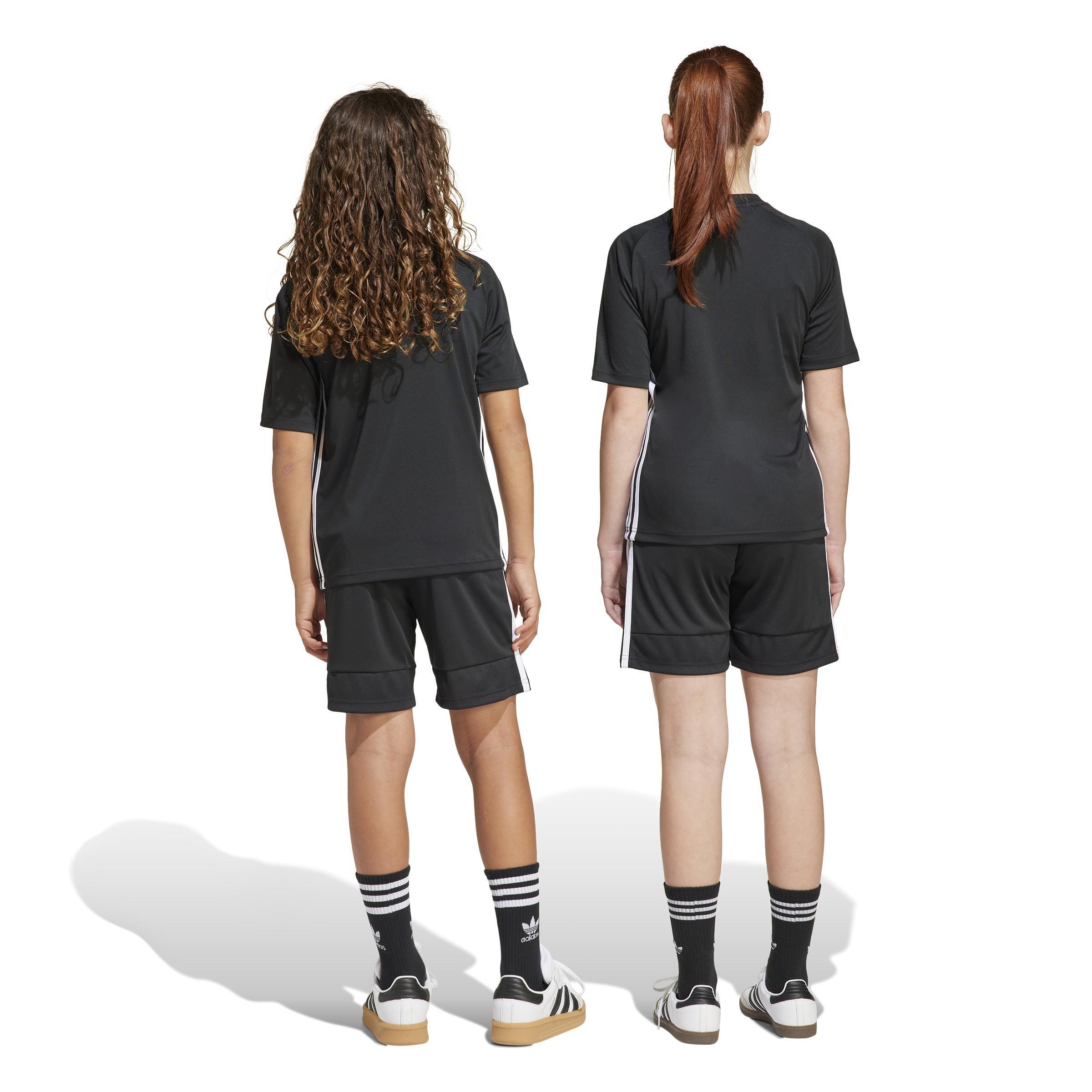 Unisex Kids Tiro 25 Essentials Shorts, Black, , large image number 1