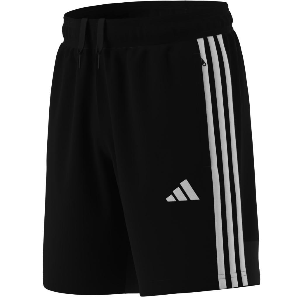 Unisex Kids Tiro 25 Essentials Shorts, Black, , large image number 9