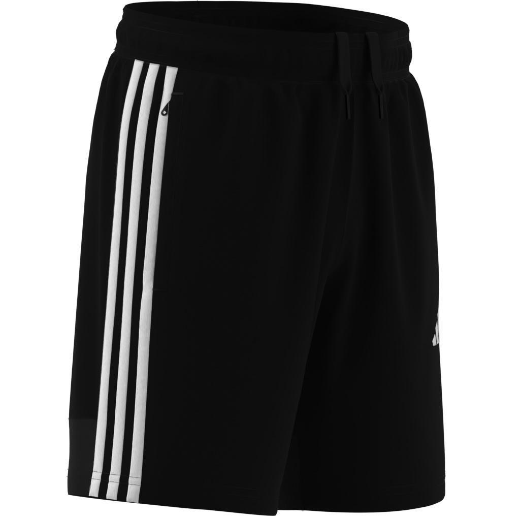 Unisex Kids Tiro 25 Essentials Shorts, Black, , large image number 10
