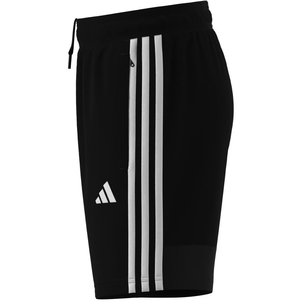 Unisex Kids Tiro 25 Essentials Shorts, Black, , large image number 13