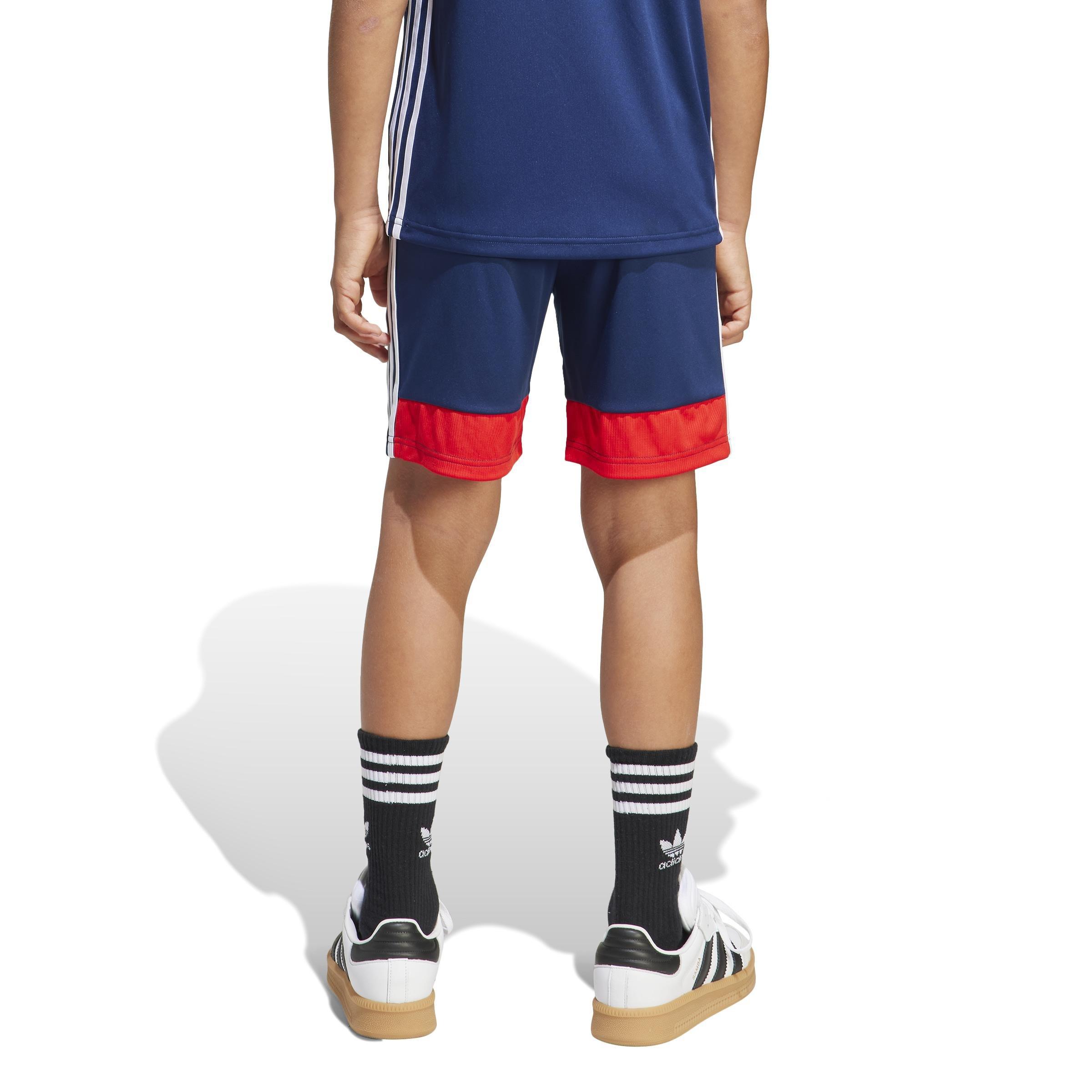Unisex Kids Tiro 25 Essentials Shorts, Blue, , large image number 2