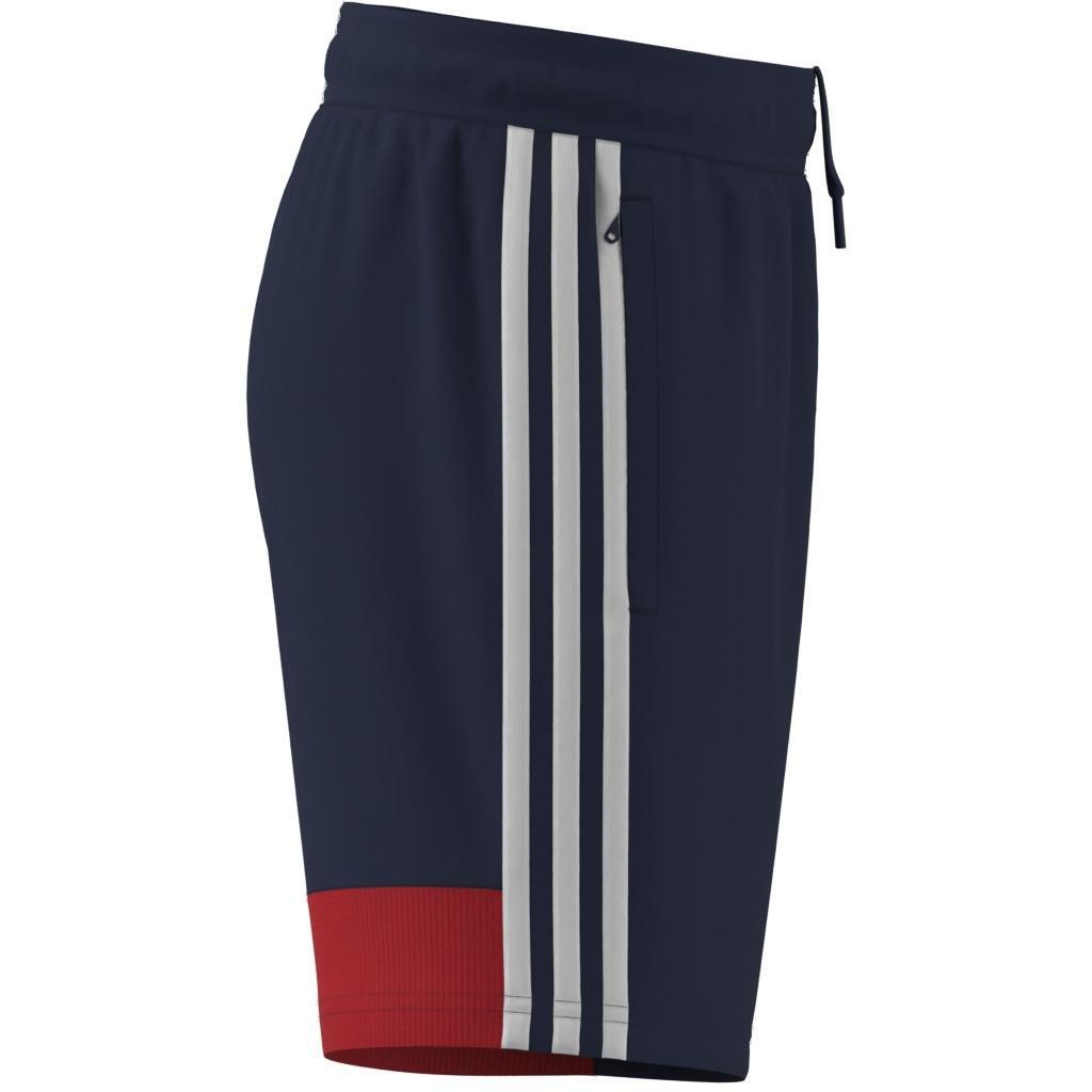 Unisex Kids Tiro 25 Essentials Shorts, Blue, , large image number 5