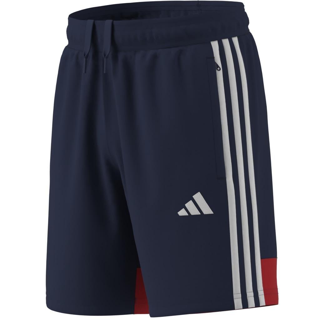 Unisex Kids Tiro 25 Essentials Shorts, Blue, , large image number 12
