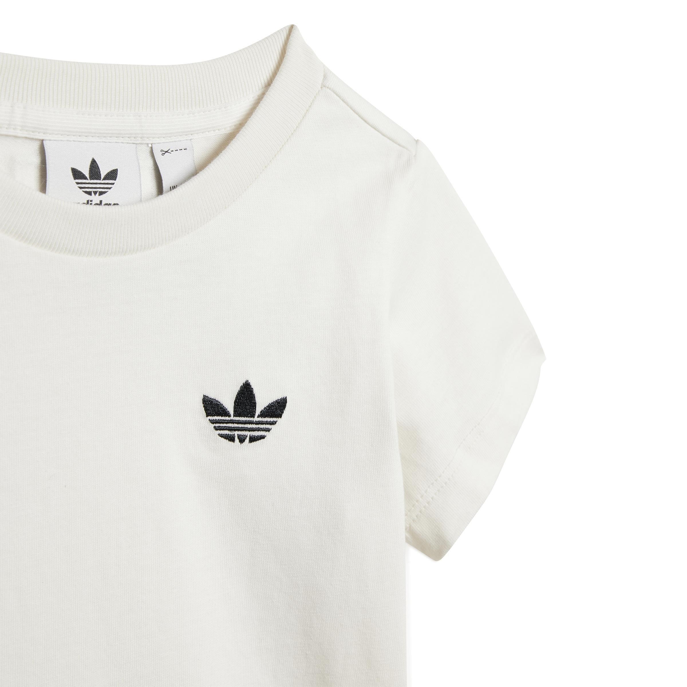 Unisex Kids adidas x Disney Mickey Mouse Shorts and Tee Set, White, , large image number 5