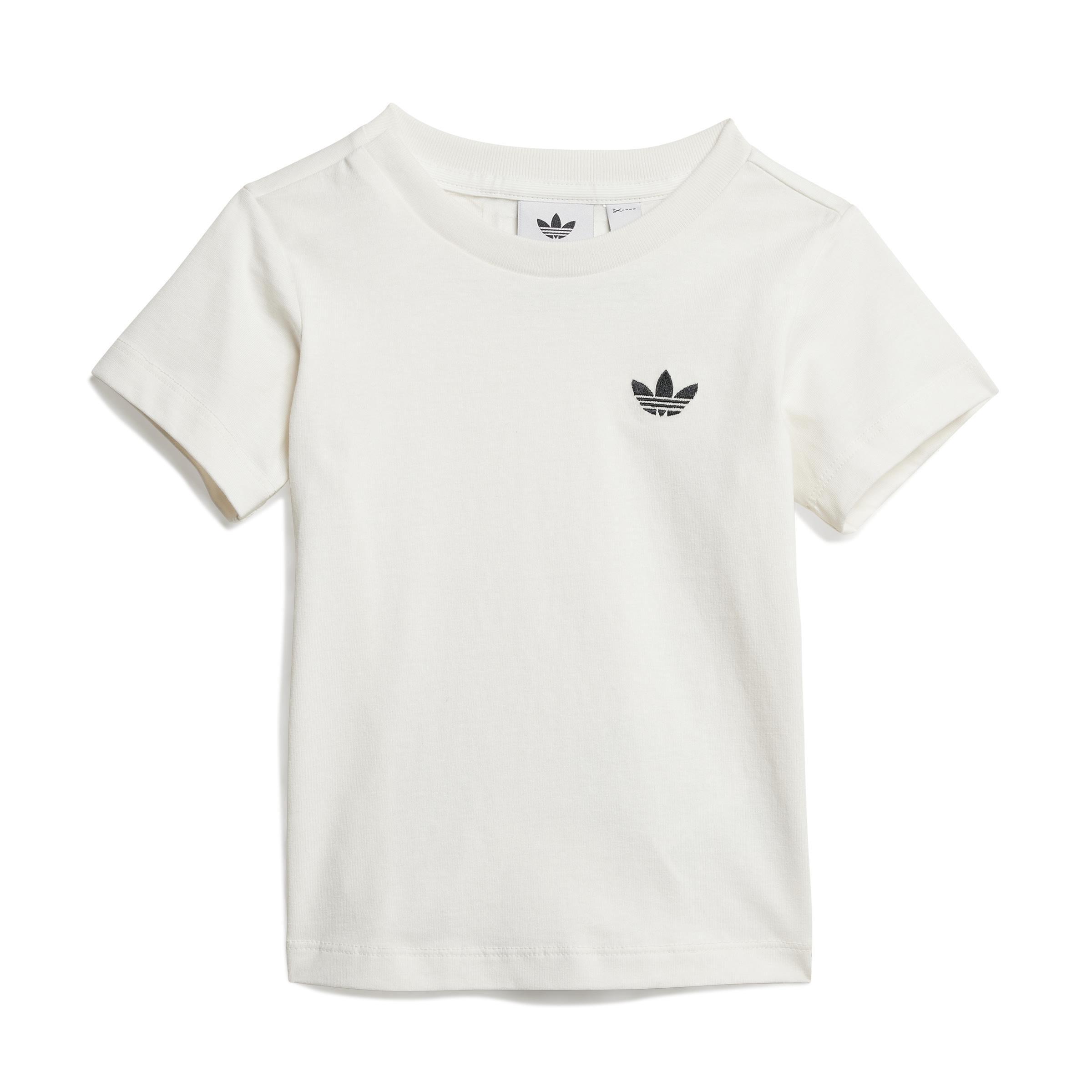 Unisex Kids adidas x Disney Mickey Mouse Shorts and Tee Set, White, , large image number 8