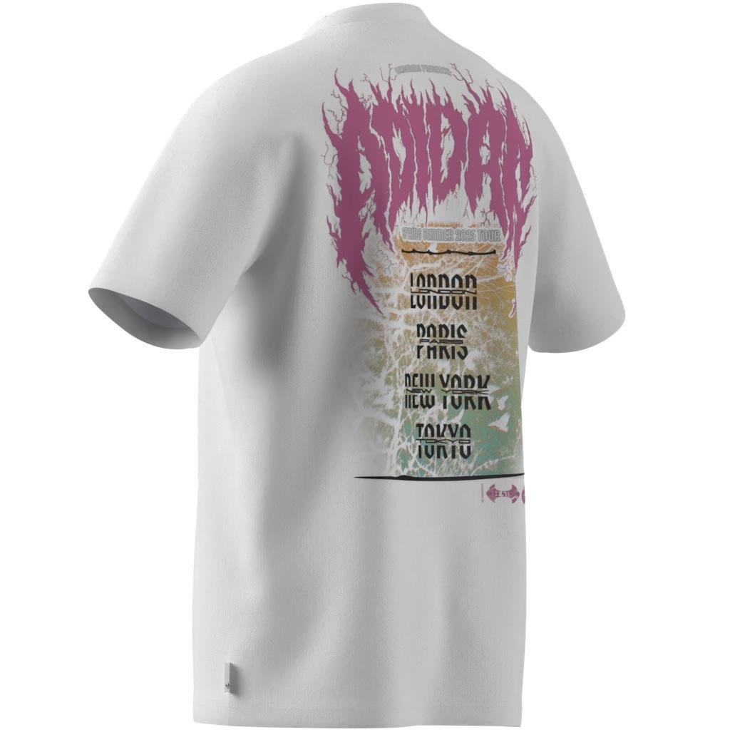 Trefoil Series Fashion Elevated T-shirt, White, , large image number 8