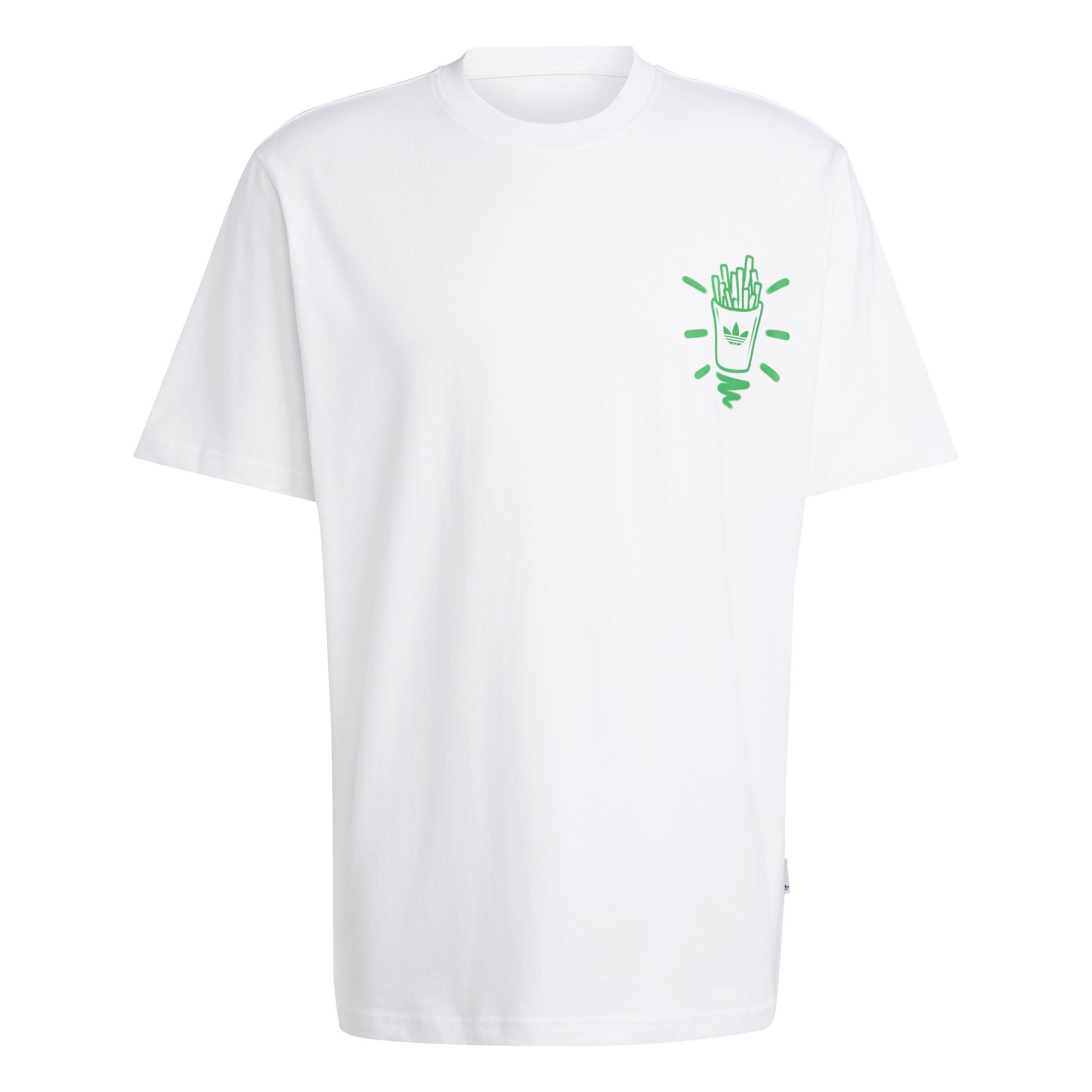 adidas Originals T-Shirt, White, A701_ONE, large image number 0