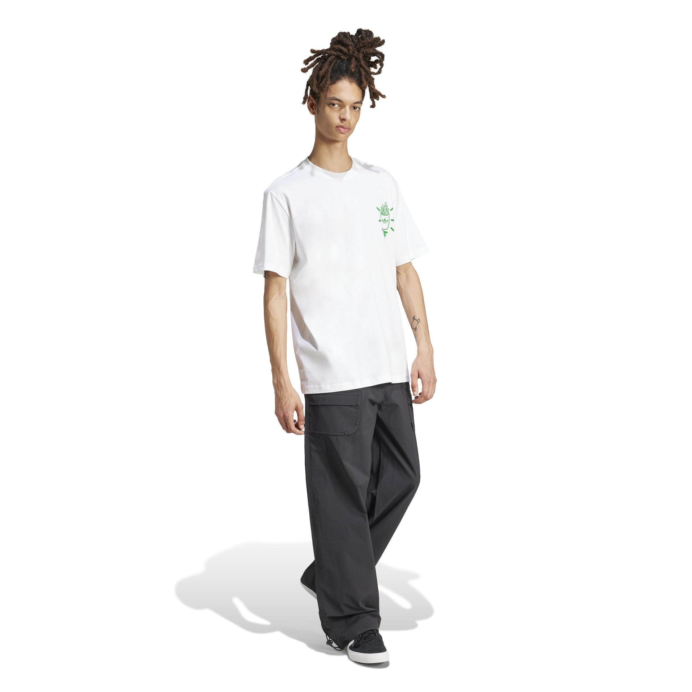 adidas Originals T-Shirt, White, , large image number 4