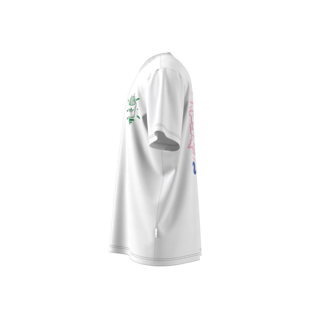 adidas Originals T-Shirt, White, , large image number 5