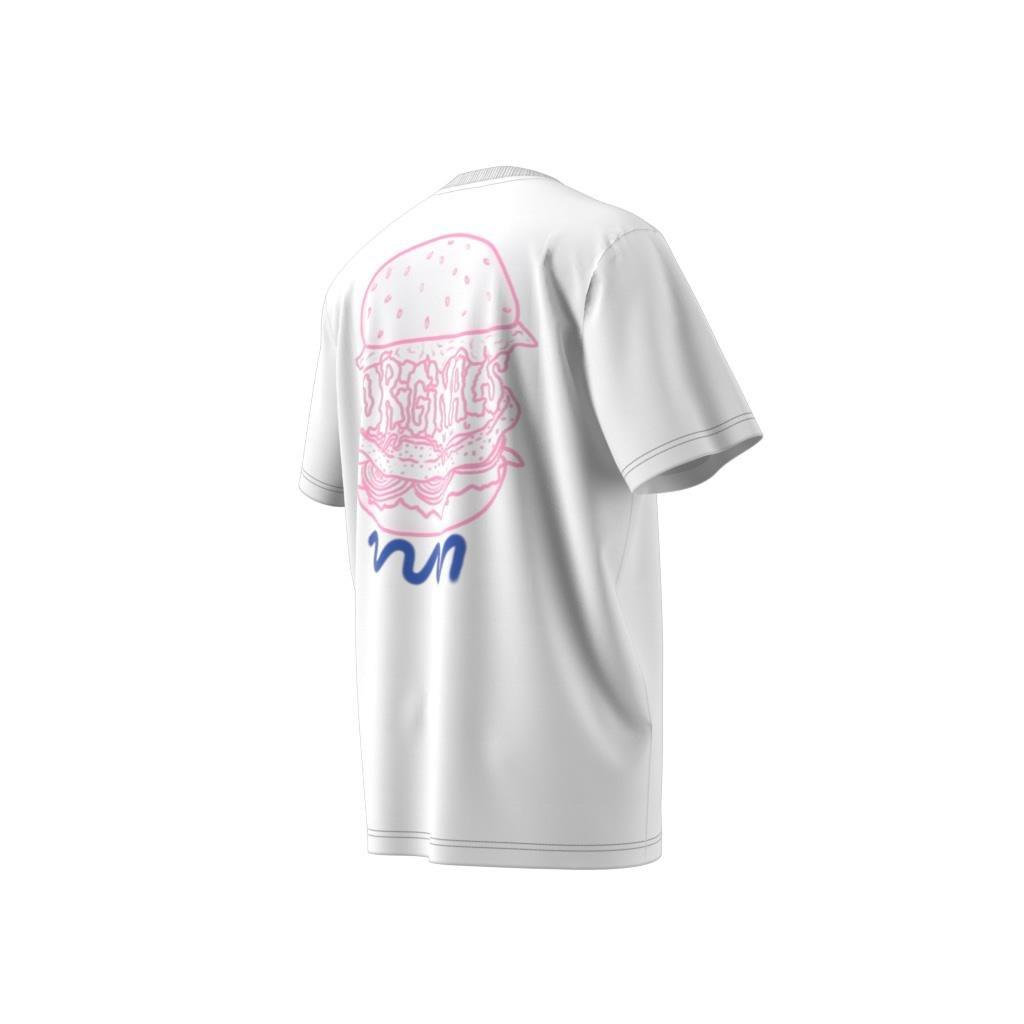 adidas Originals T-Shirt, White, , large image number 6