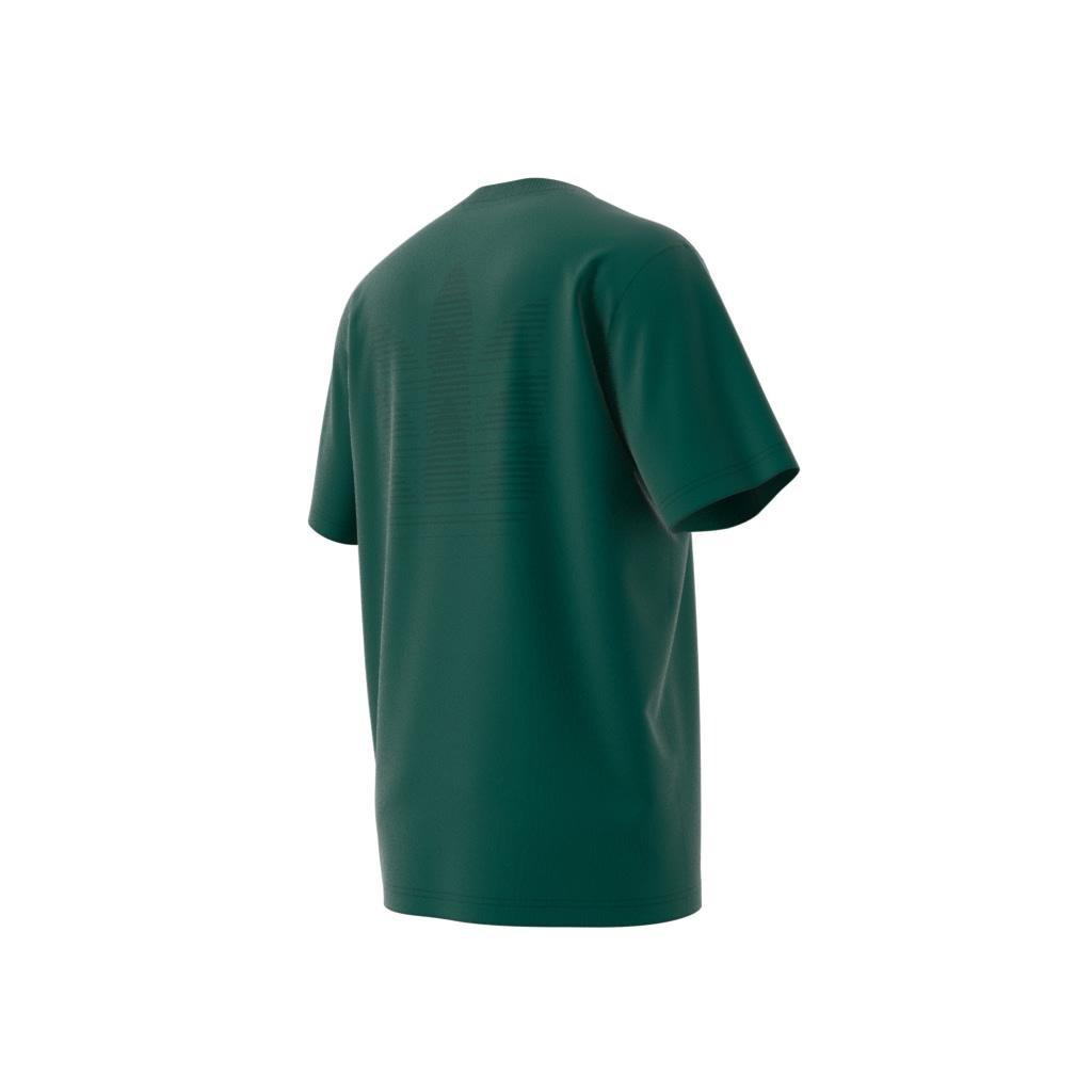 Trefoil Series T-Shirt, Green, A701_ONE, large image number 4