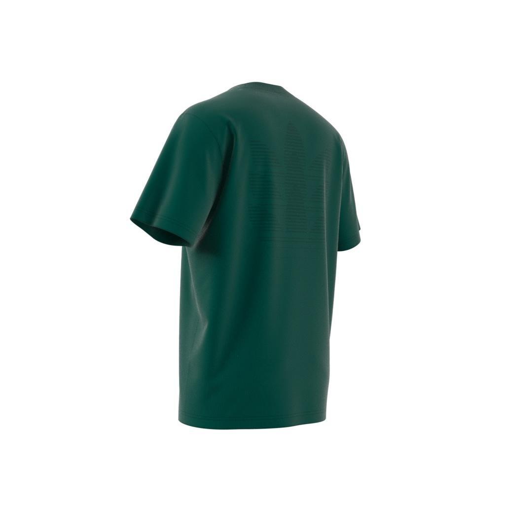 Trefoil Series T-Shirt, Green, A701_ONE, large image number 7