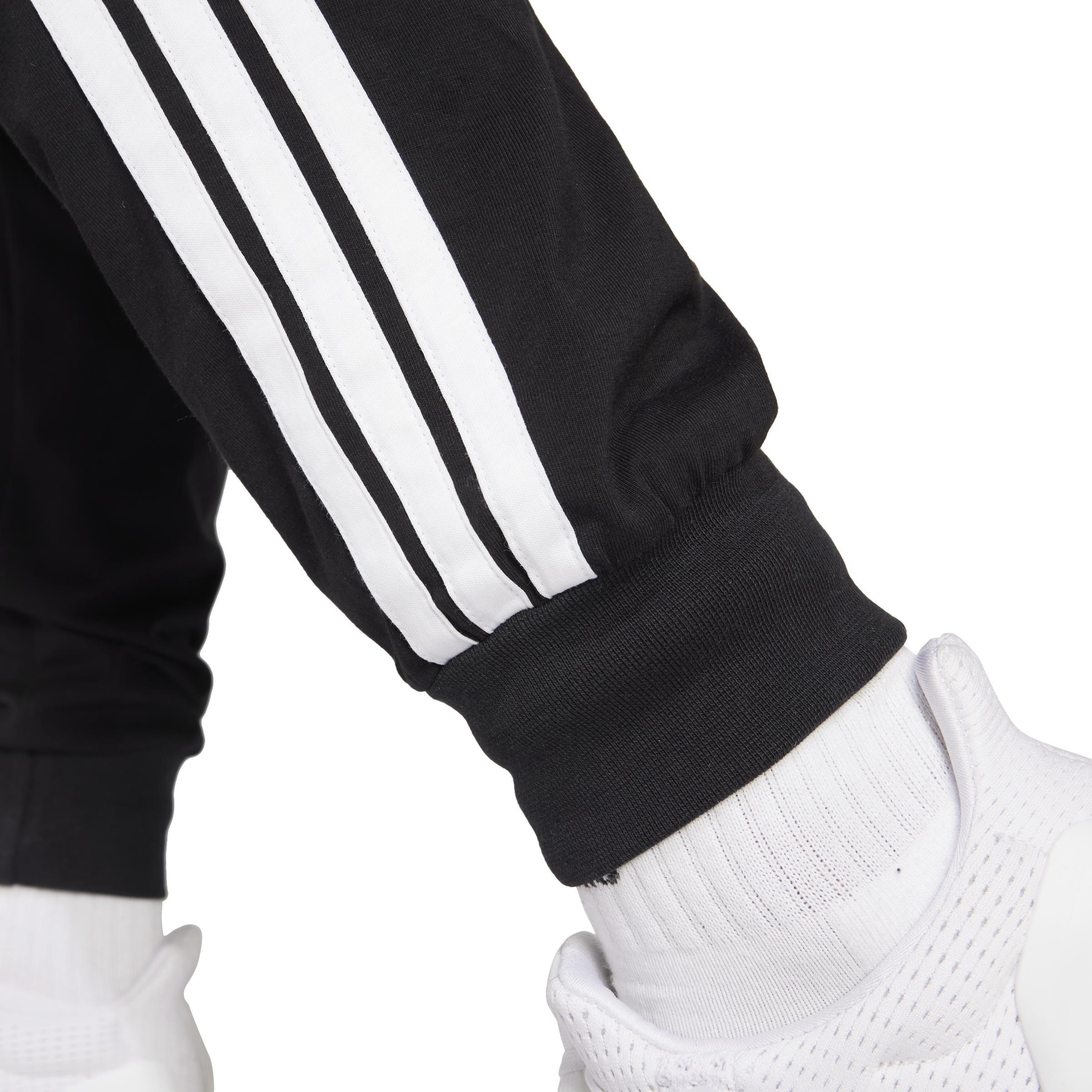 Essentials 3-Stripes Jogger Joggers, Black, , large image number 3