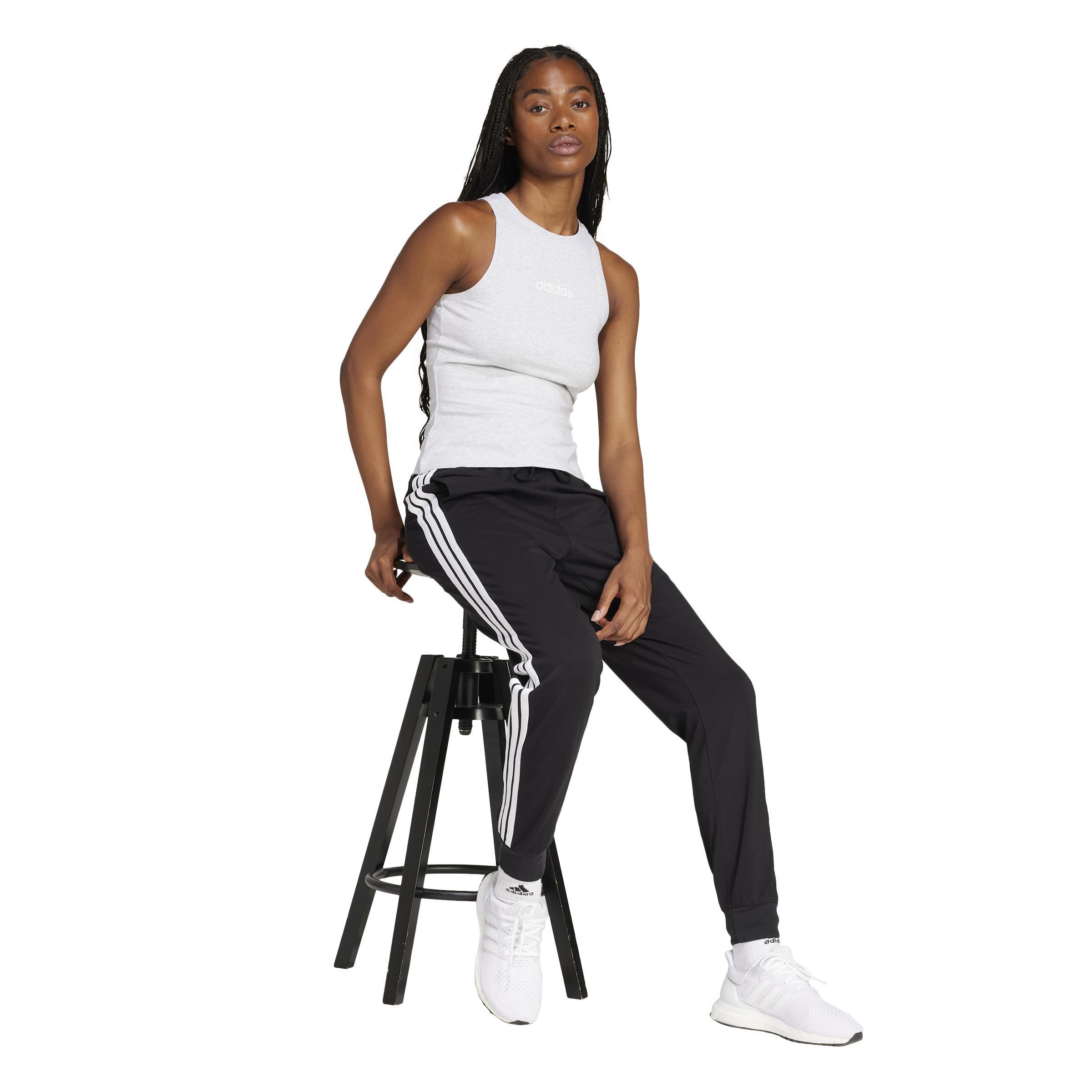 Essentials 3-Stripes Jogger Joggers, Black, , large image number 5