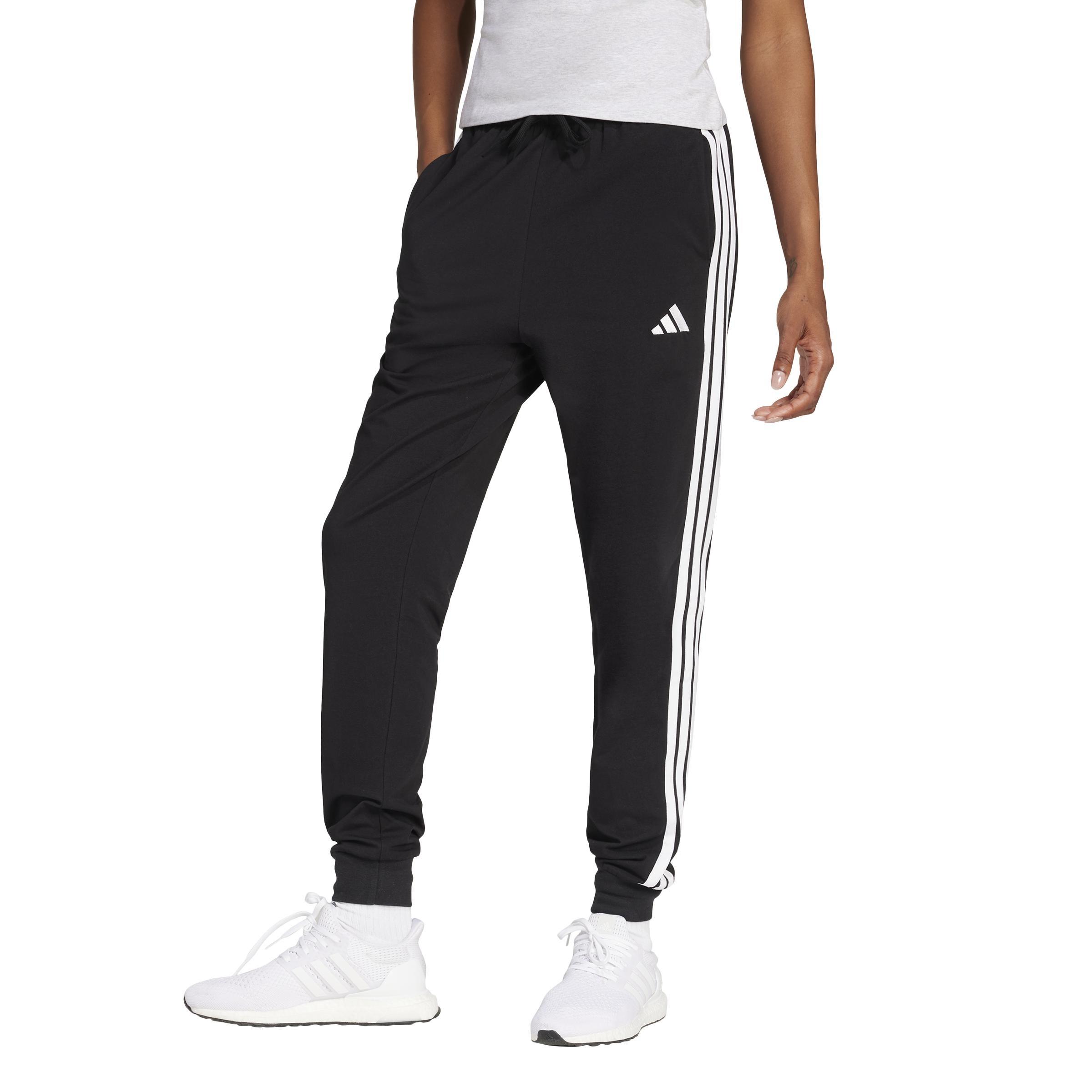 Essentials 3-Stripes Jogger Joggers, Black, , large image number 7