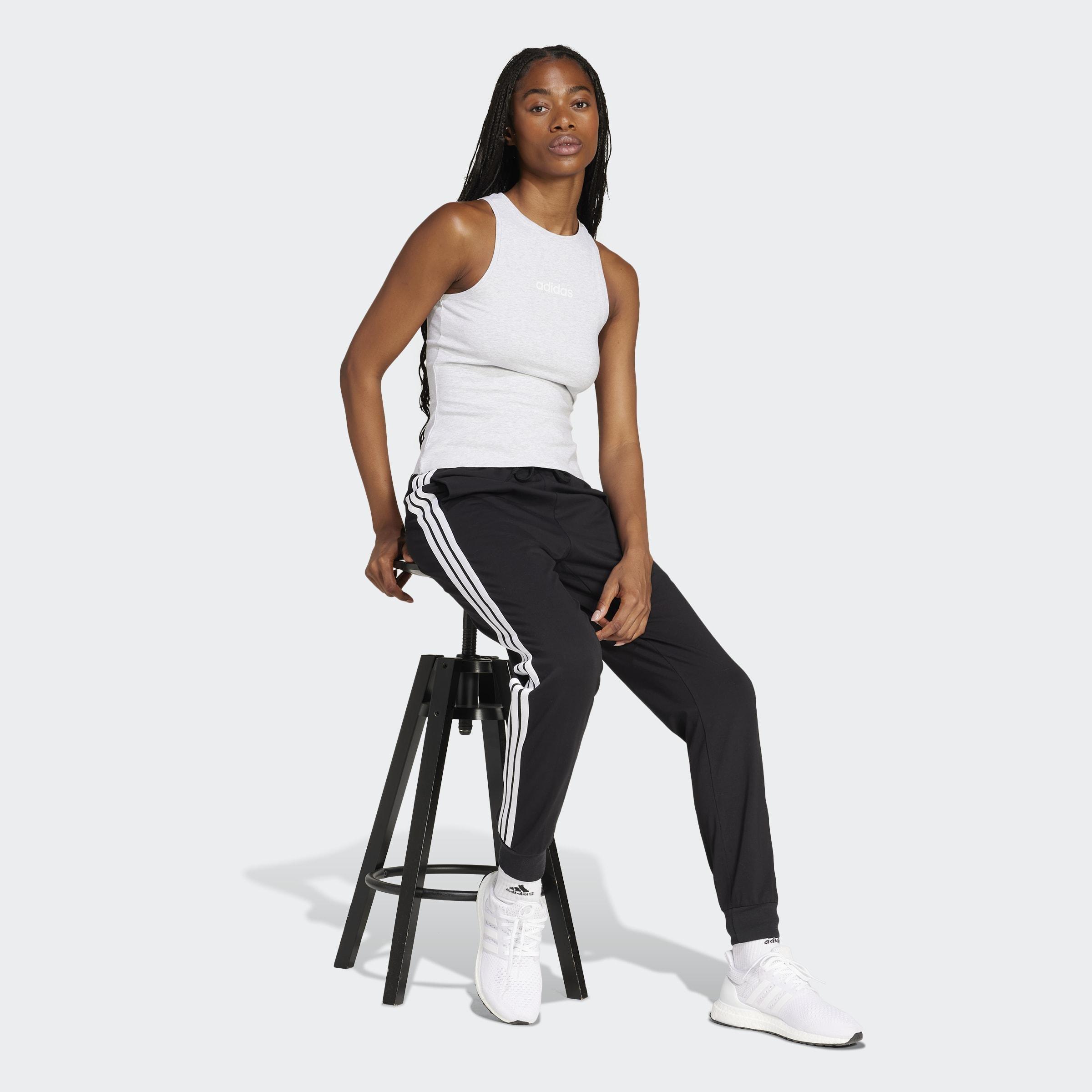 Essentials 3-Stripes Jogger Joggers, Black, A701_ONE, large image number 12