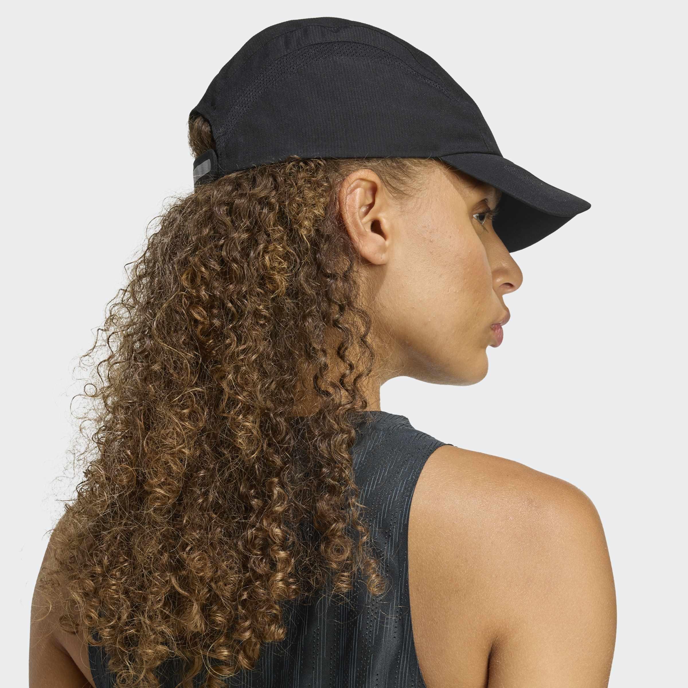 Unisex Runningxadizero Lightweight Climacool Cap, Black, A701_ONE, large image number 10