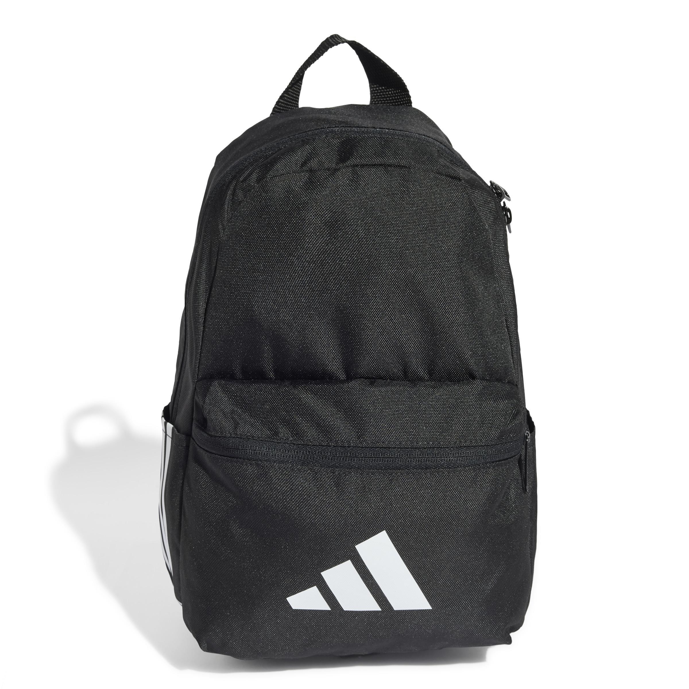 Unisex Kids Logo Backpack, Black, A701_ONE, large image number 2