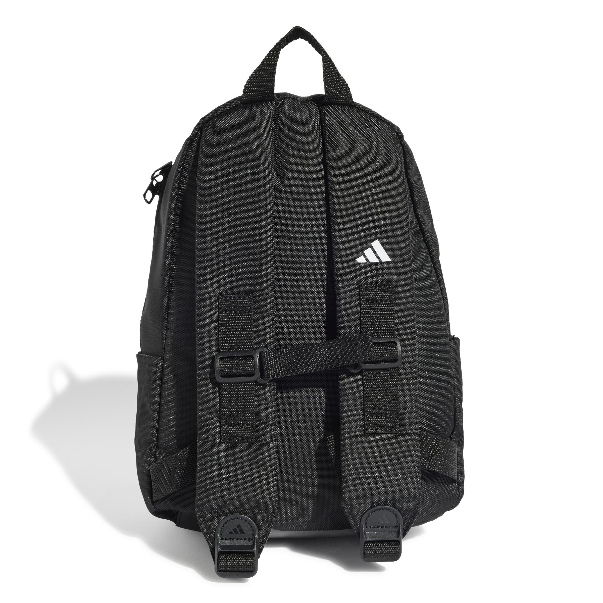 Unisex Kids Logo Backpack, Black, A701_ONE, large image number 3