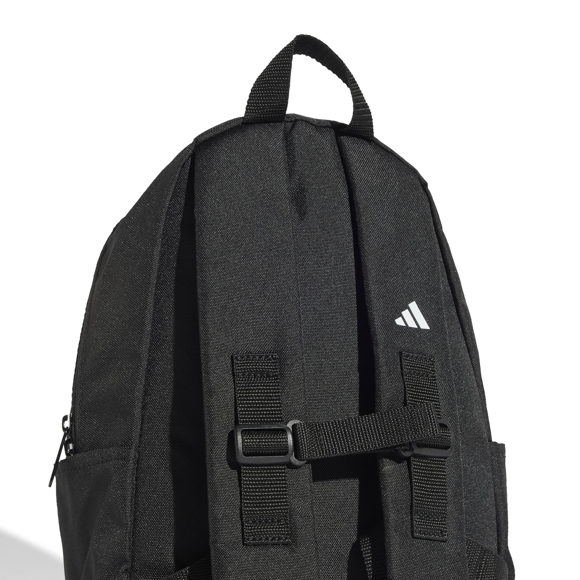 Unisex Kids Logo Backpack, Black, A701_ONE, large image number 4