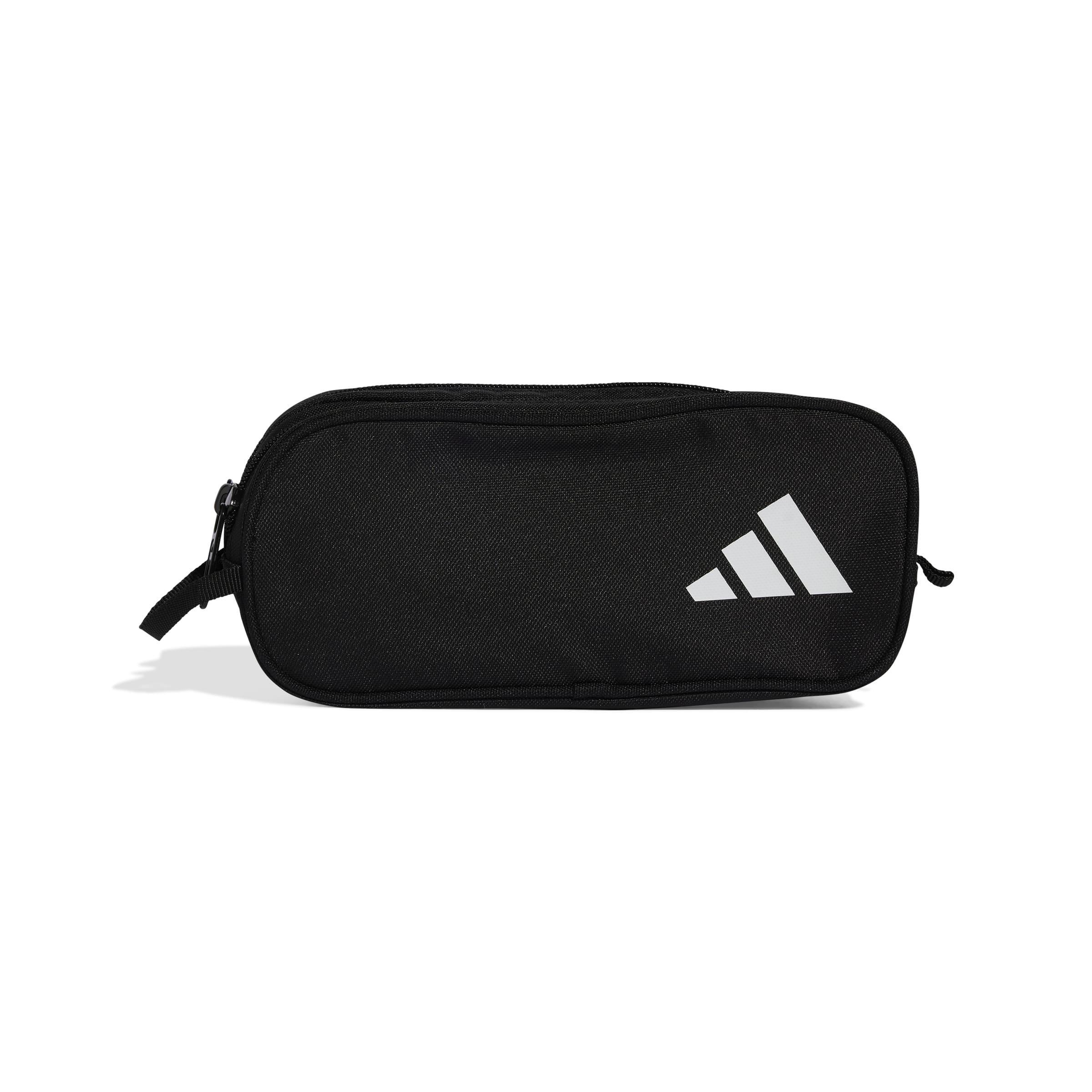 Kids Unisex Two Zipper Pencil Case, Black, A701_ONE, large image number 2