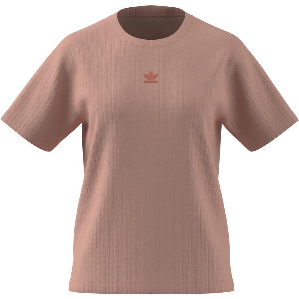 Essentials Wide Rib T-Shirt, Pink, A701_ONE, large image number 6