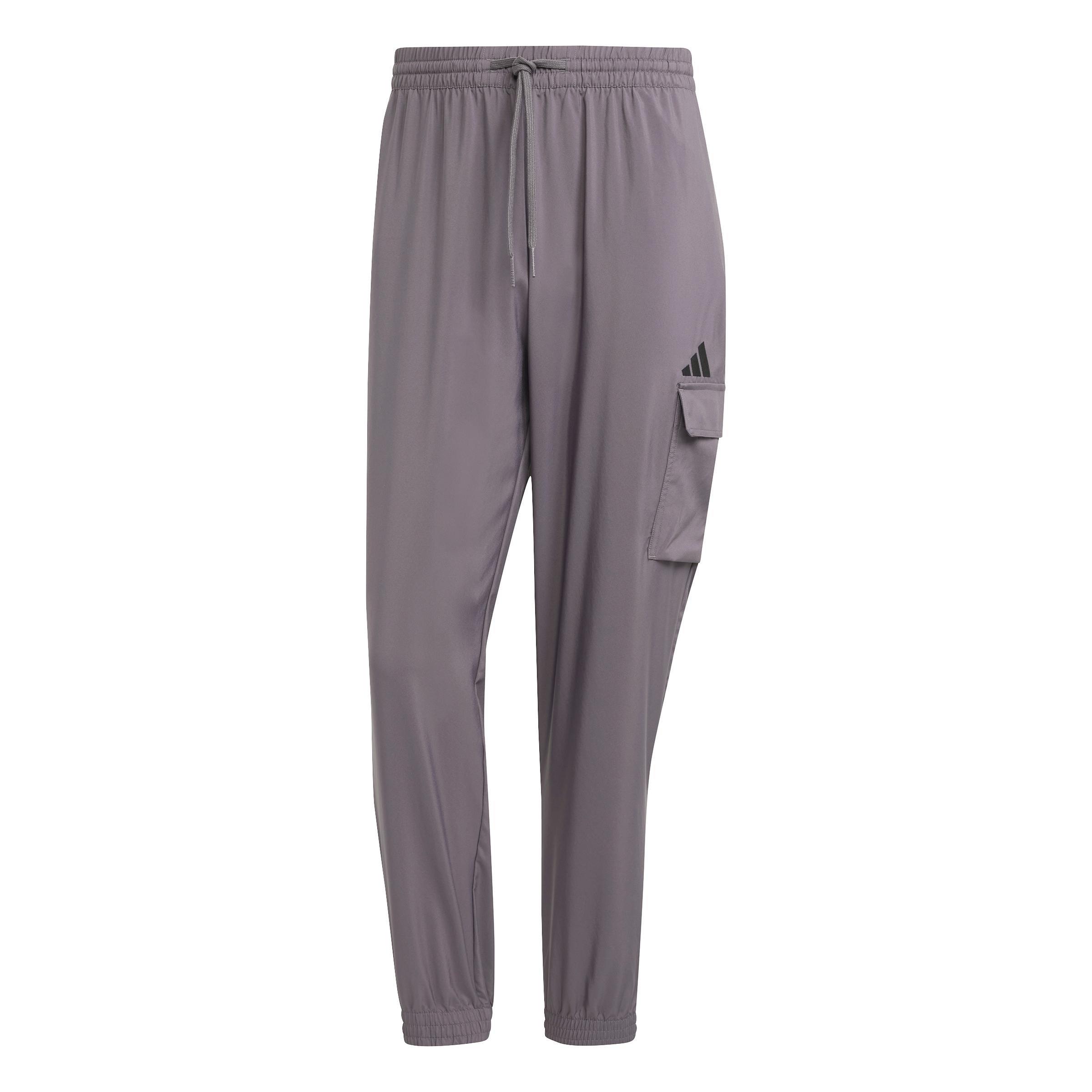 Essentials Small Logo Cargo Joggers, Grey, , large image number 0
