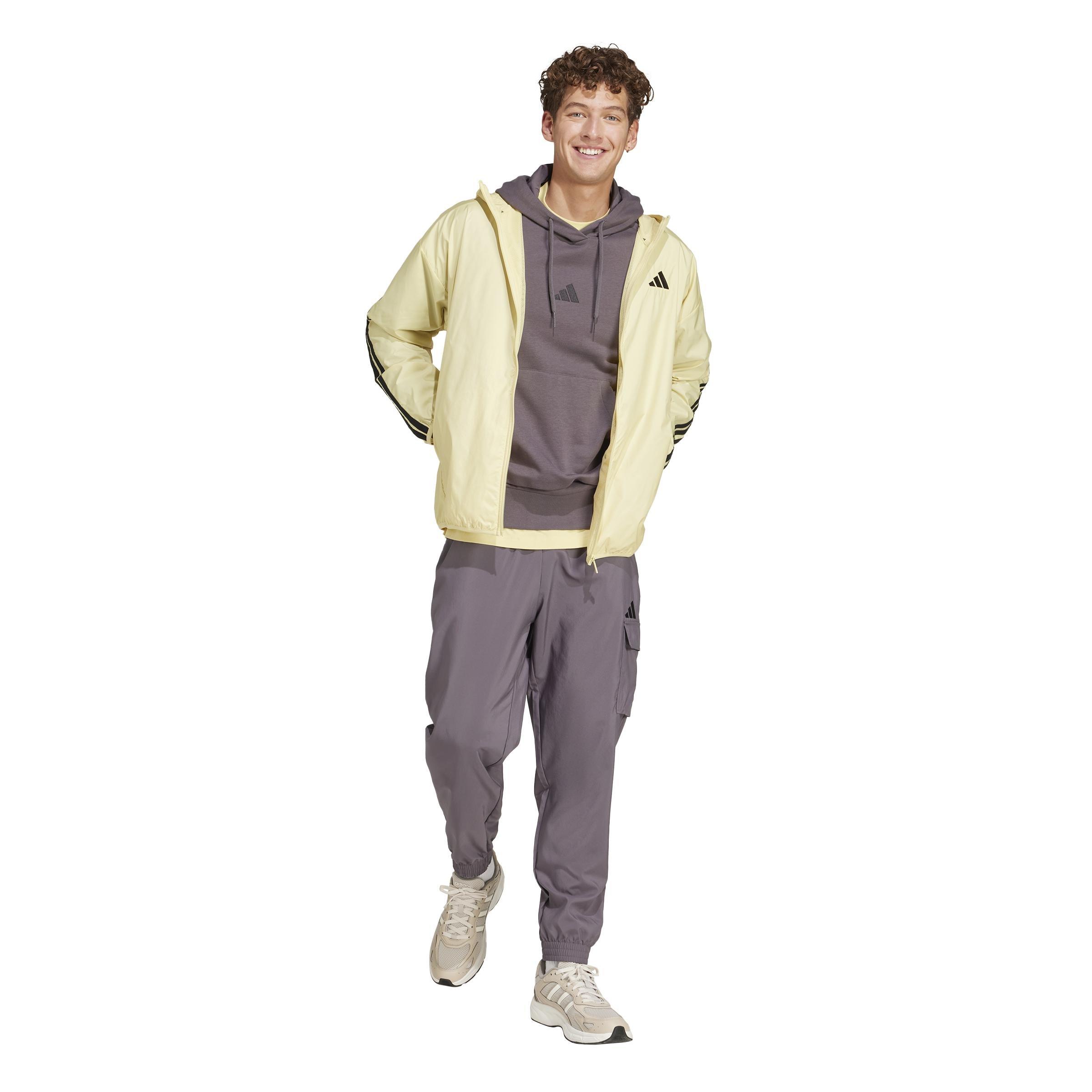 Essentials Small Logo Cargo Joggers, Grey, A701_ONE, large image number 4