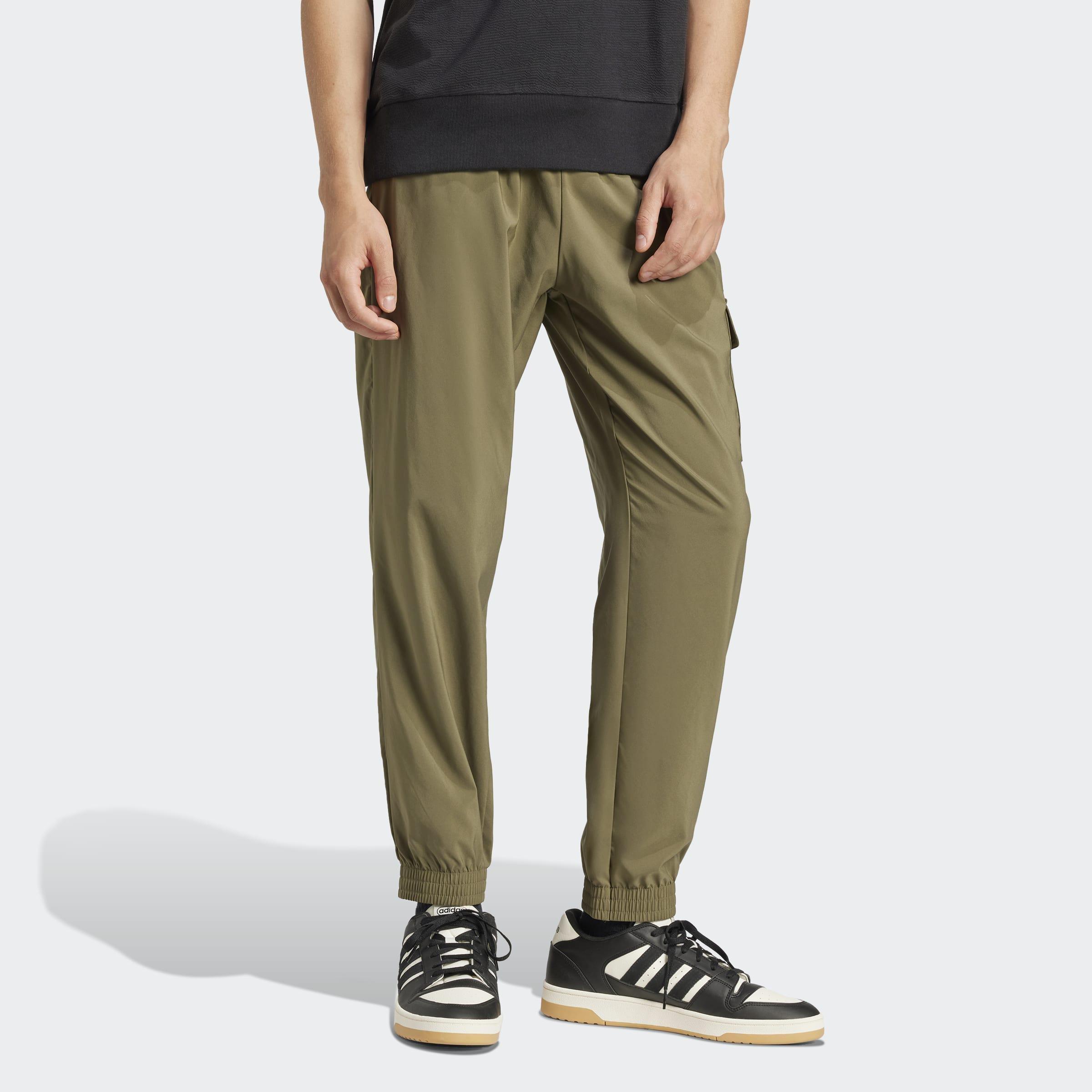 Essentials Small Logo Cargo Joggers, Green, A701_ONE, large image number 5