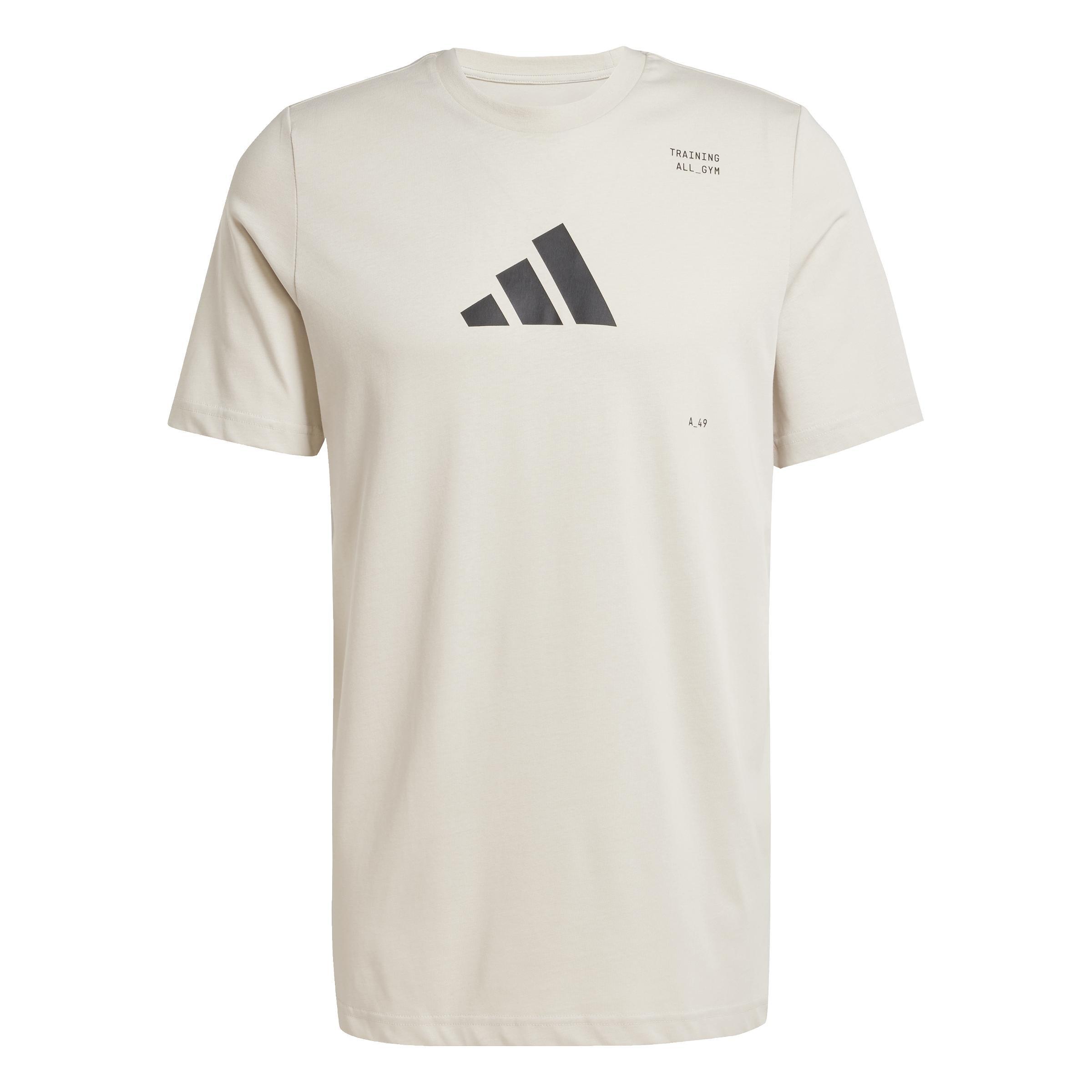 All-Gym Category Graphic T-Shirt, Grey, A701_ONE, large image number 0