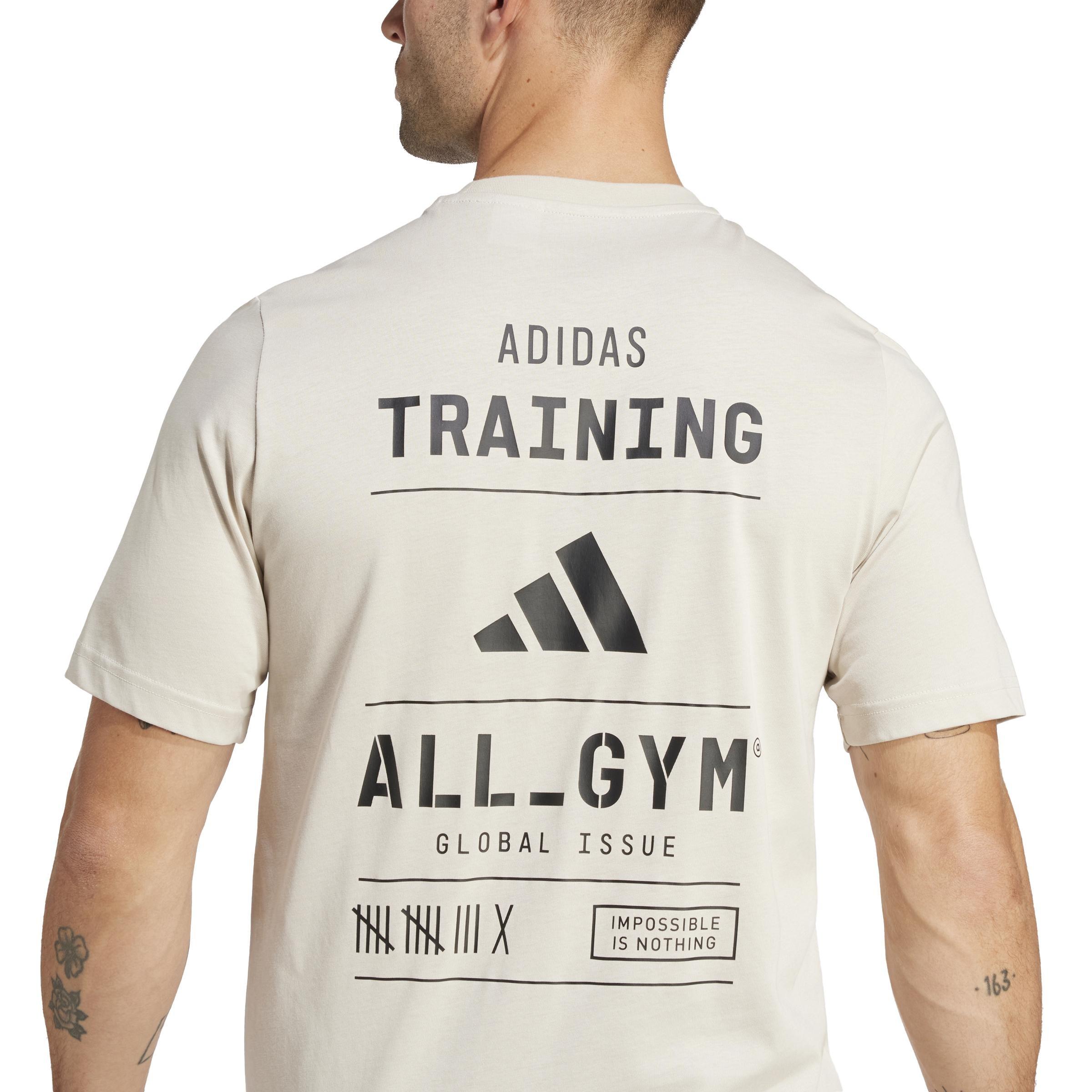 All-Gym Category Graphic T-Shirt, Grey, A701_ONE, large image number 3