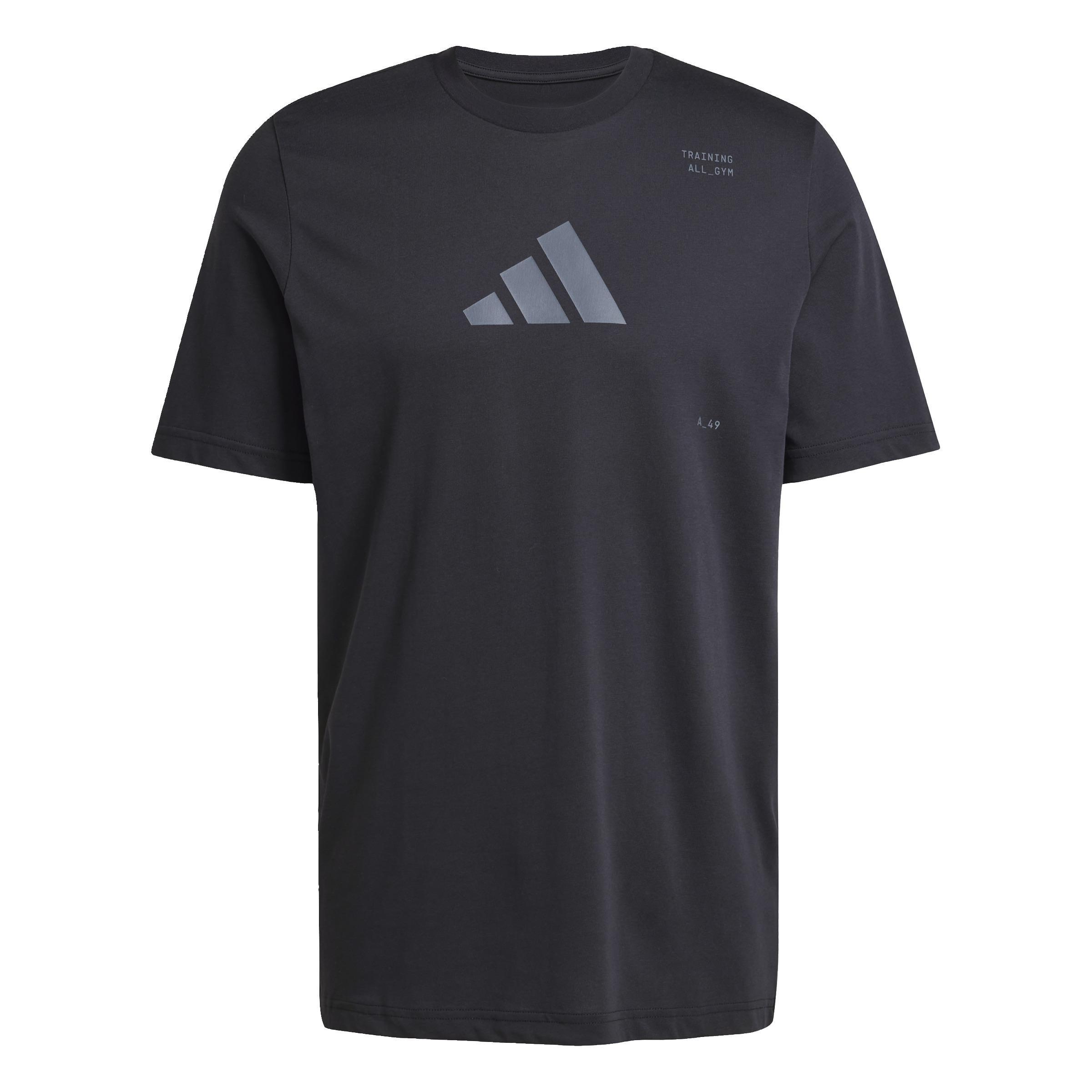 All-Gym Category Graphic T-Shirt, Black, , large image number 0