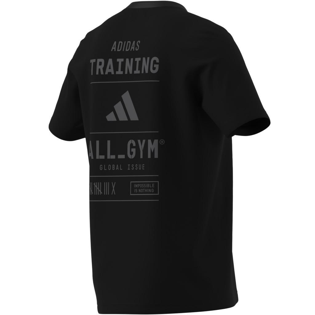 All-Gym Category Graphic T-Shirt, Black, , large image number 4