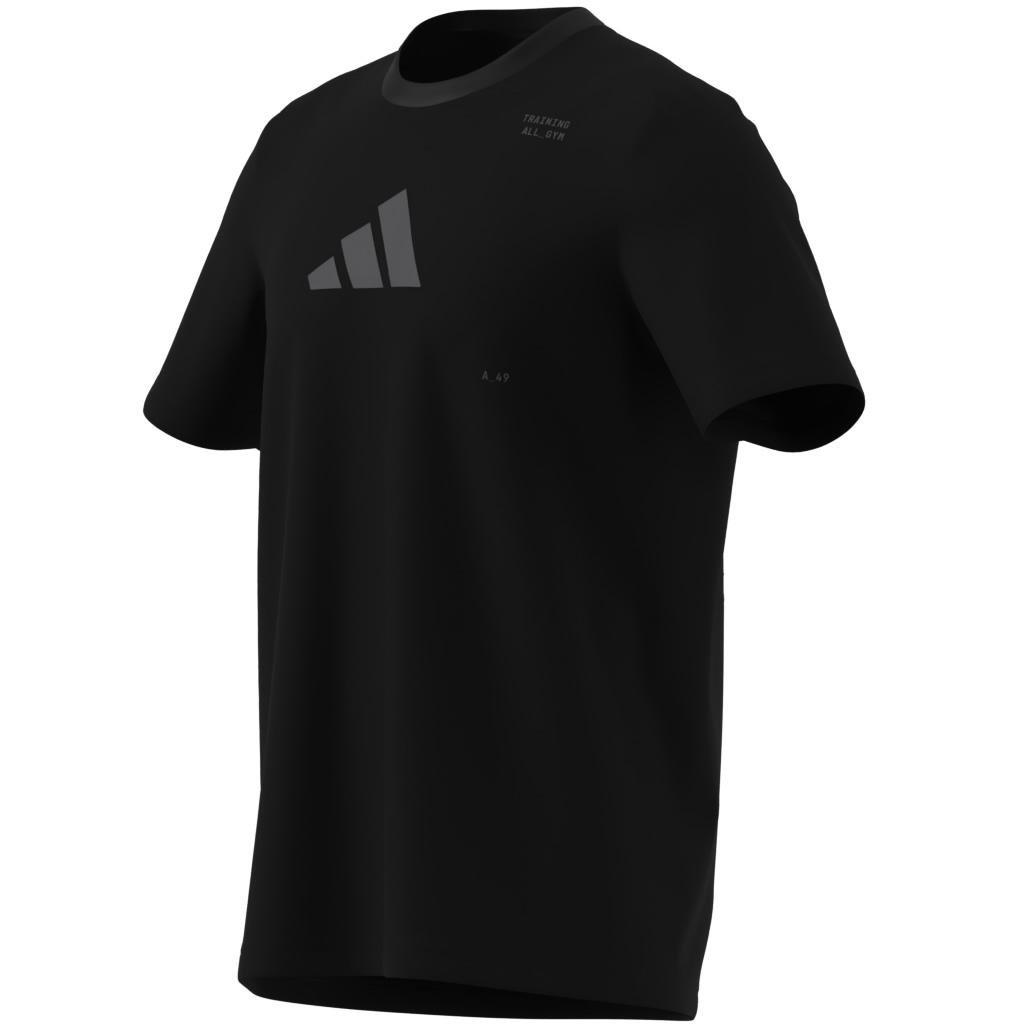 All-Gym Category Graphic T-Shirt, Black, , large image number 5