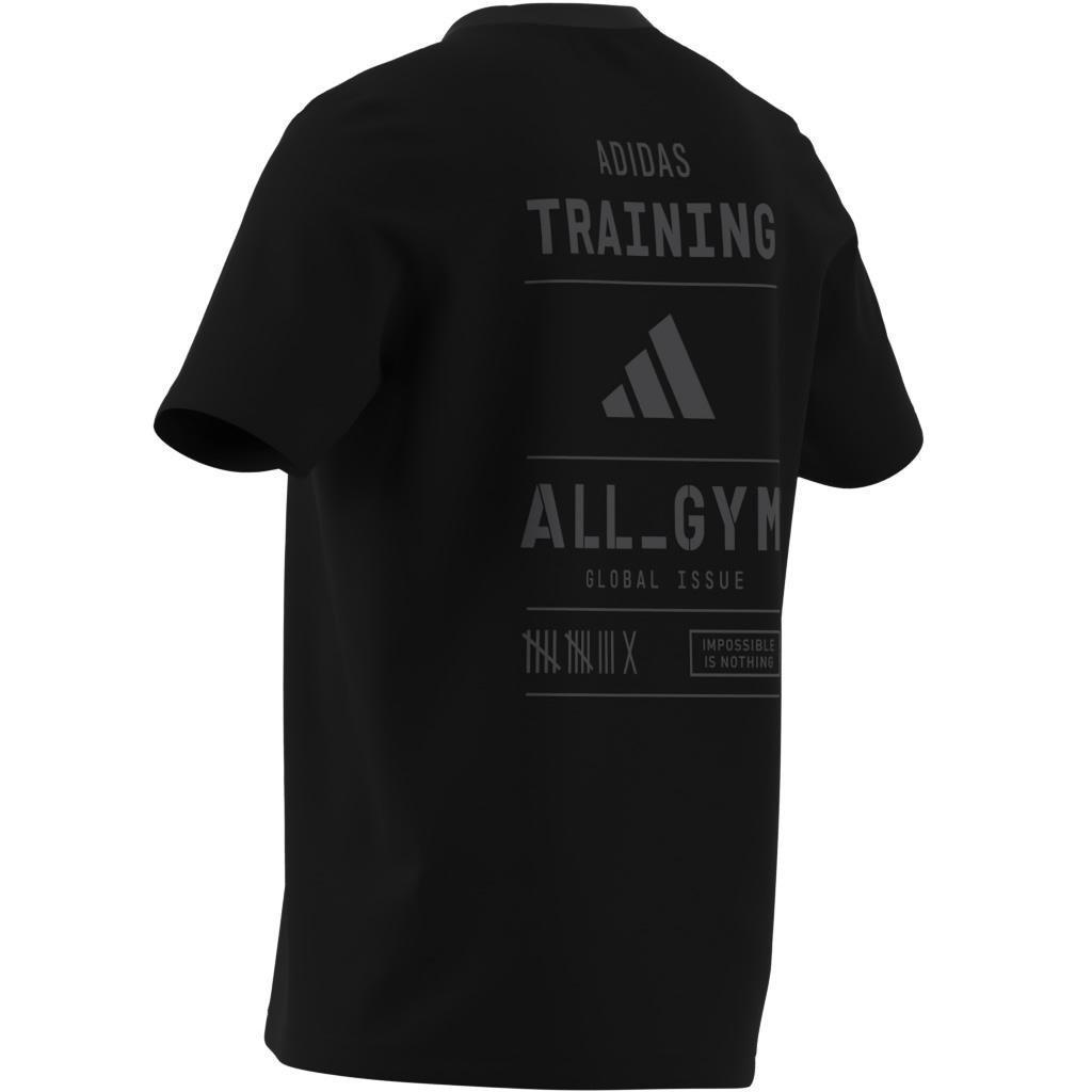 All-Gym Category Graphic T-Shirt, Black, , large image number 10