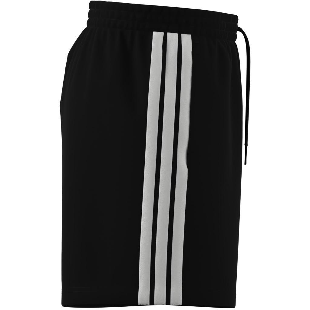 Essentials 3-Stripes Single Jersey Shorts 7-Inch, Black, A701_ONE, large image number 5