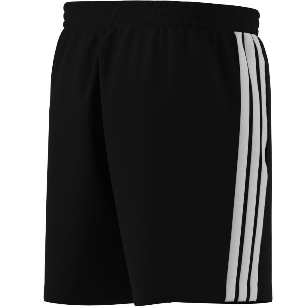 Essentials 3-Stripes Single Jersey Shorts 7-Inch, Black, A701_ONE, large image number 9