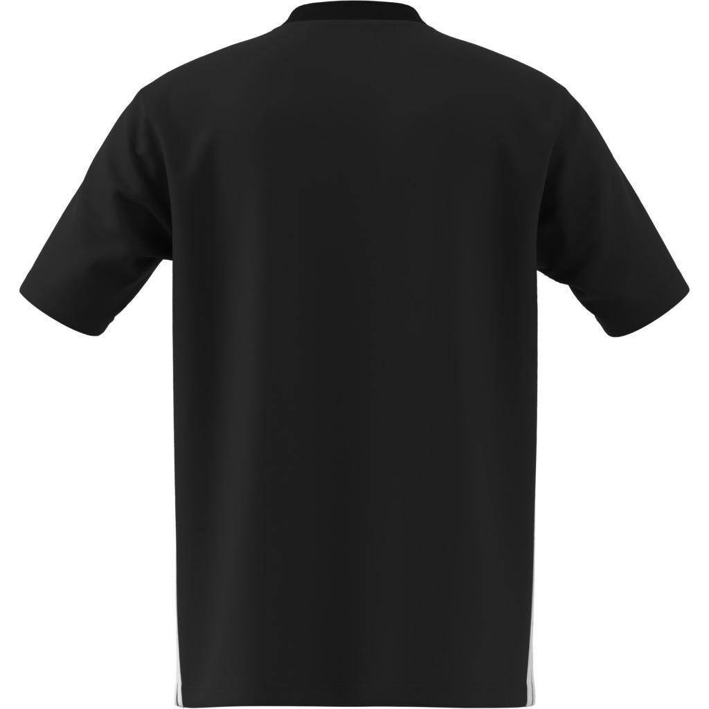 Essentials 3-Stripes Single Jersey T-Shirt, Black, A701_ONE, large image number 9