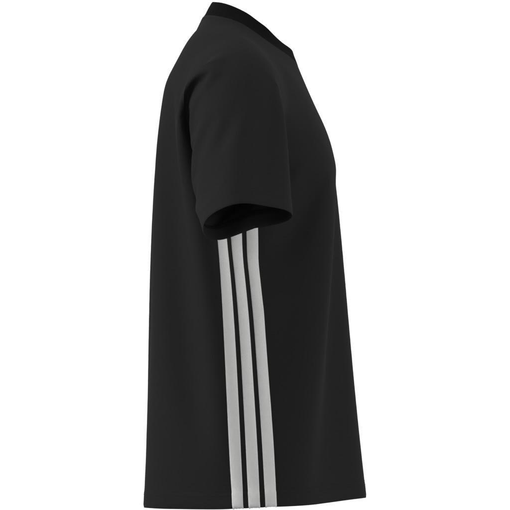 Essentials 3-Stripes Single Jersey T-Shirt, Black, , large image number 12